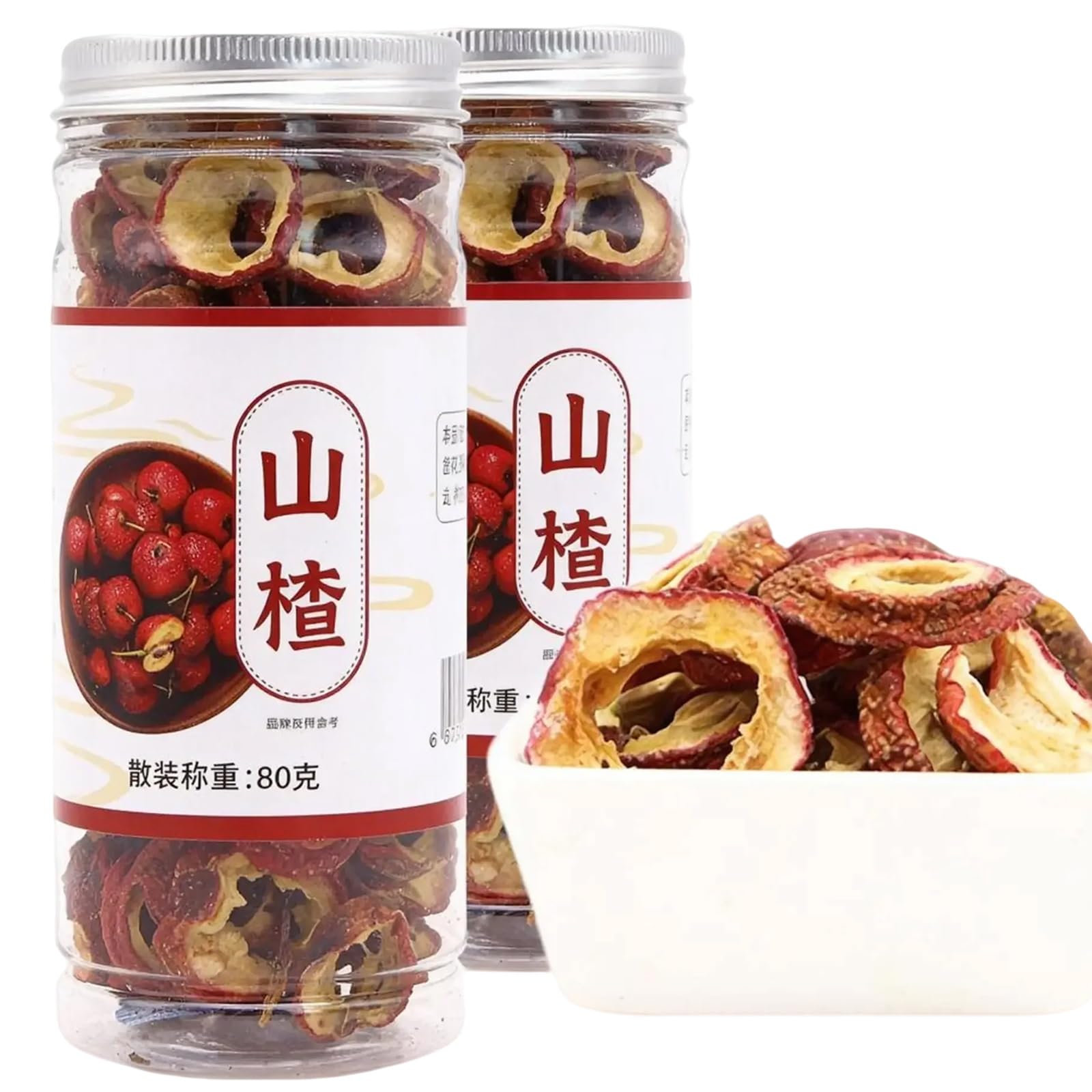 Té de Espino Blanco, Rodajas de Bayas Secas al Sol, 160g (5,6 Oz), Infusión Natural para la Digestión y la Salud Cardiovascular, Sin Aditivos Ni OMG.