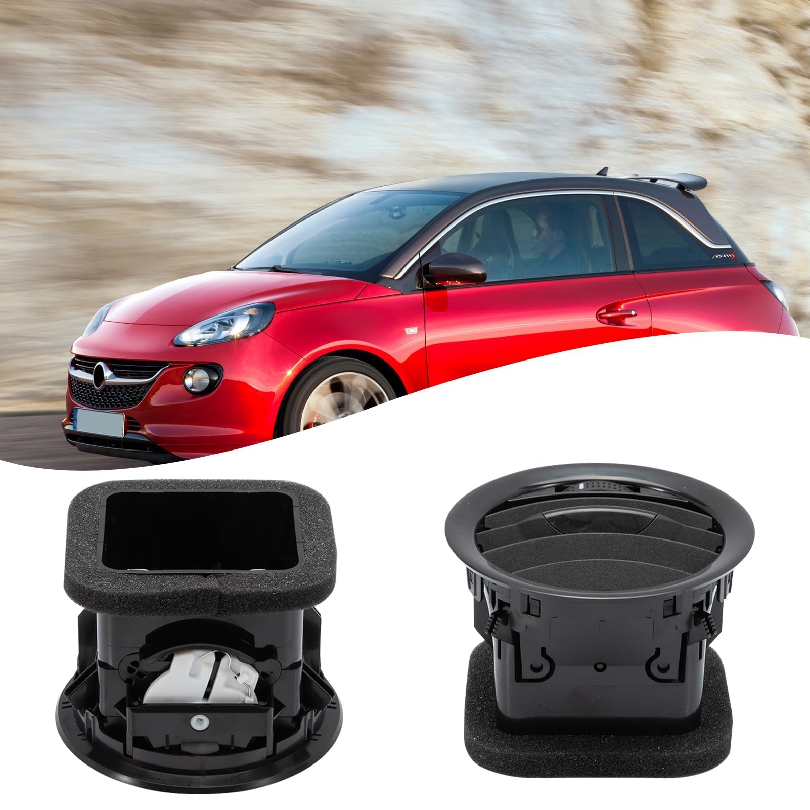 Grade De Saída Da Tampa De Ventilação De Ar Do Carro HW A/C Para Opel Adam Corsa D Mk3 Vauxhall 13417363 13365420 2201099 1814154 G9o7 I.183961615