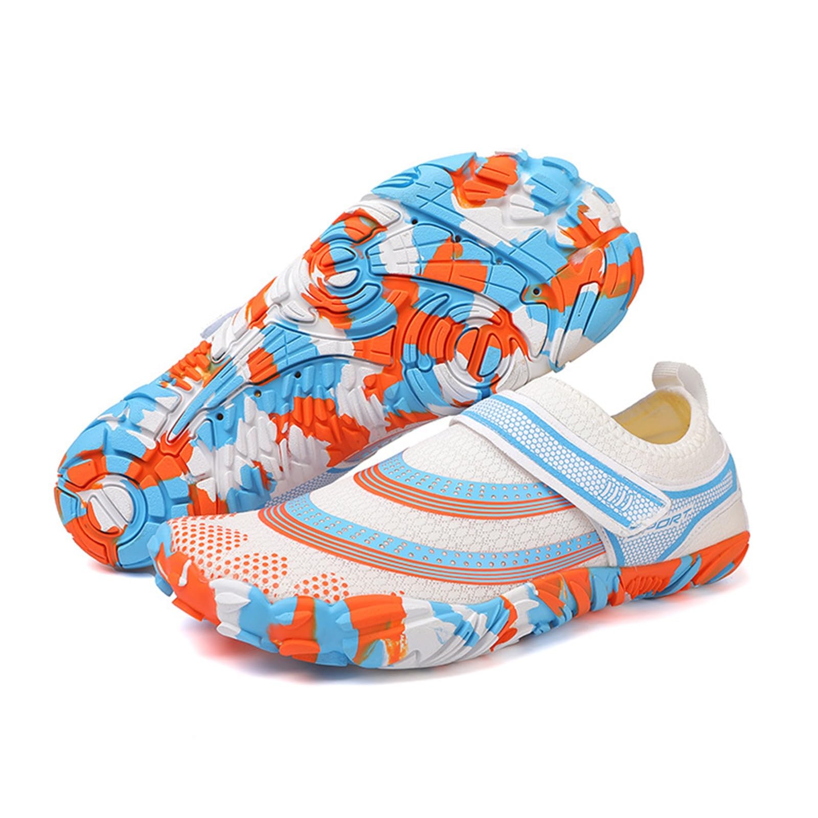 Zapatos de agua para hombre, estilo bohemio, de secado rápido, ligeros, con correa, para playa, piscina, surf y kayak