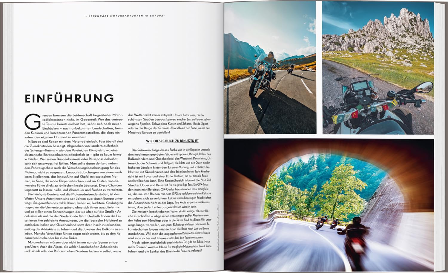 Legendäre Motorradtouren in Europa: Die schönsten Routen zwischen Nordkap und Algarve (LONELY PLANET Bildband)