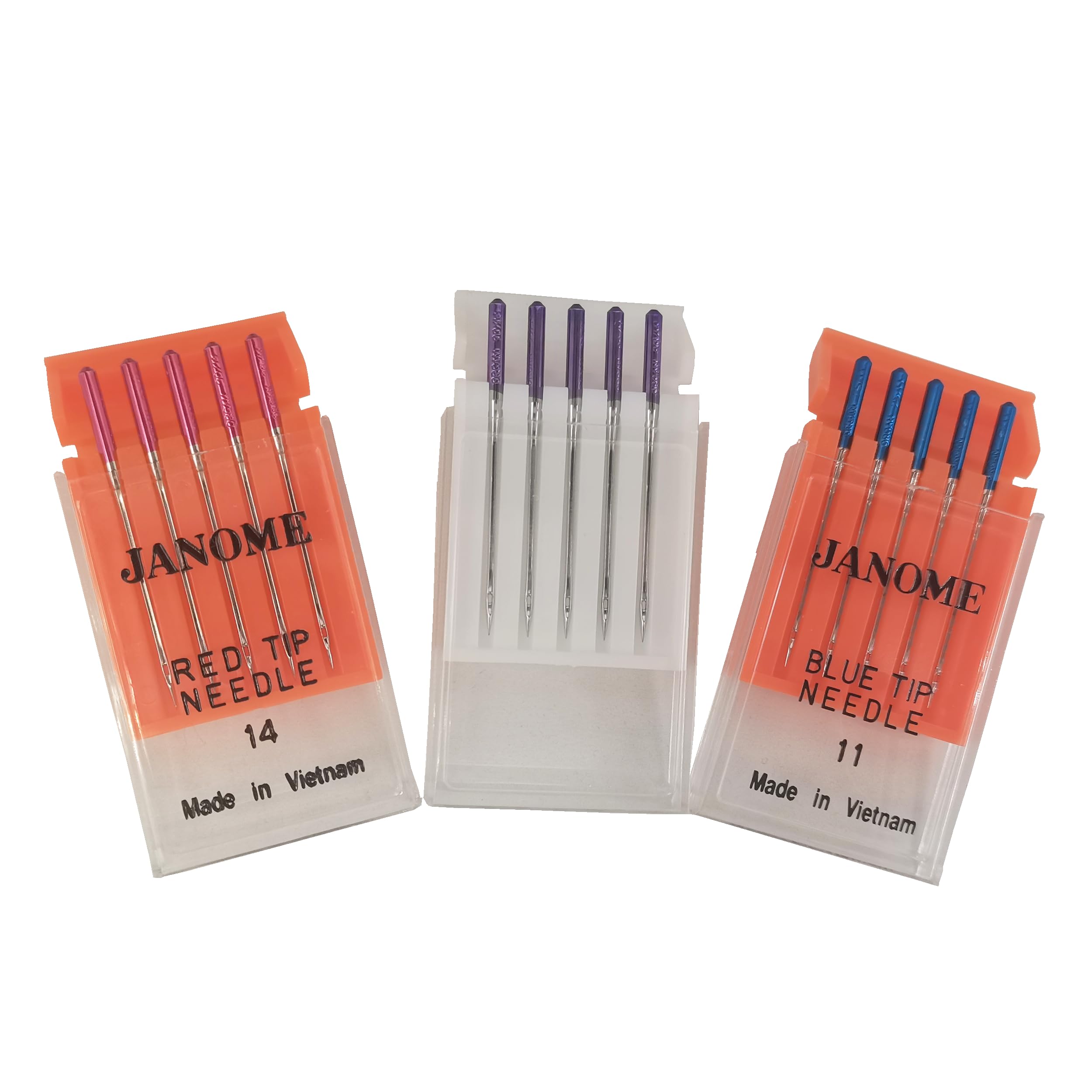 Amazon.com: HONEYSEW Sewing Machine Blue Tip Needle Size 11 Purple
