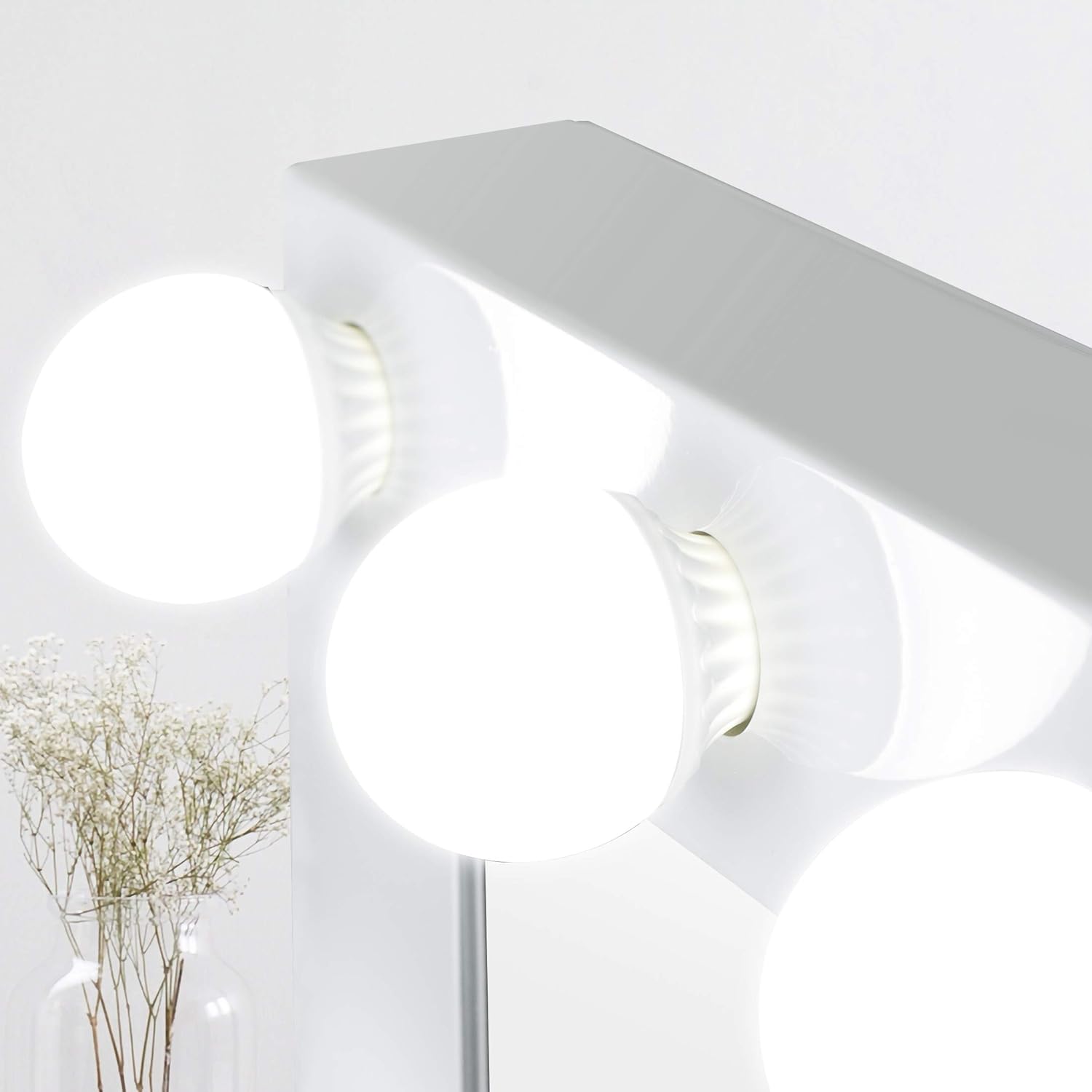 ZENY Hollywood Vanity Makeup Mirror Light Dressing Table Vanity Set