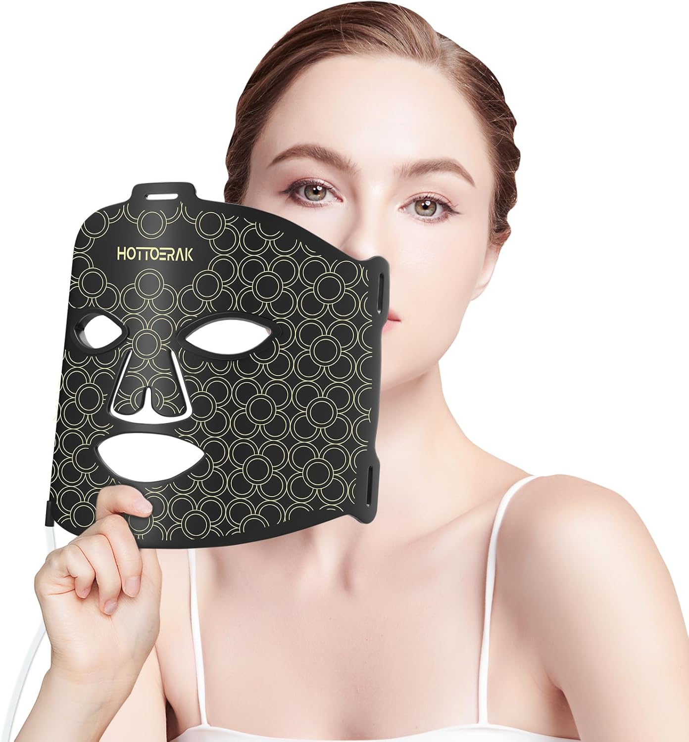 Red Light Mask, Portable LED Face mask with Power Bank for Home and Travel Use Red Light Mask, Portable LED Face mask with Power Bank for Home and Travel Use