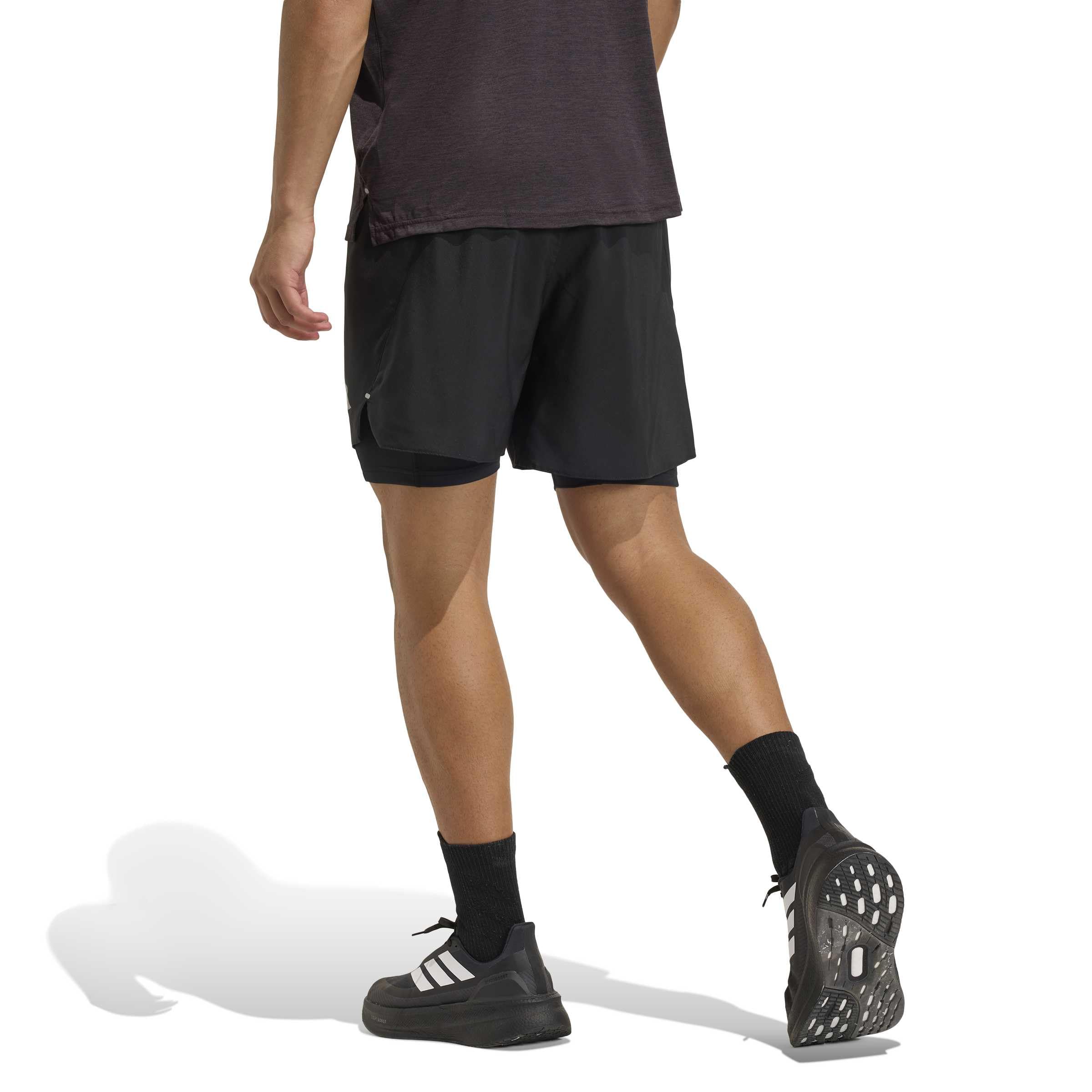 adidas Men's adi365 Running Essentials 2in1 Shorts