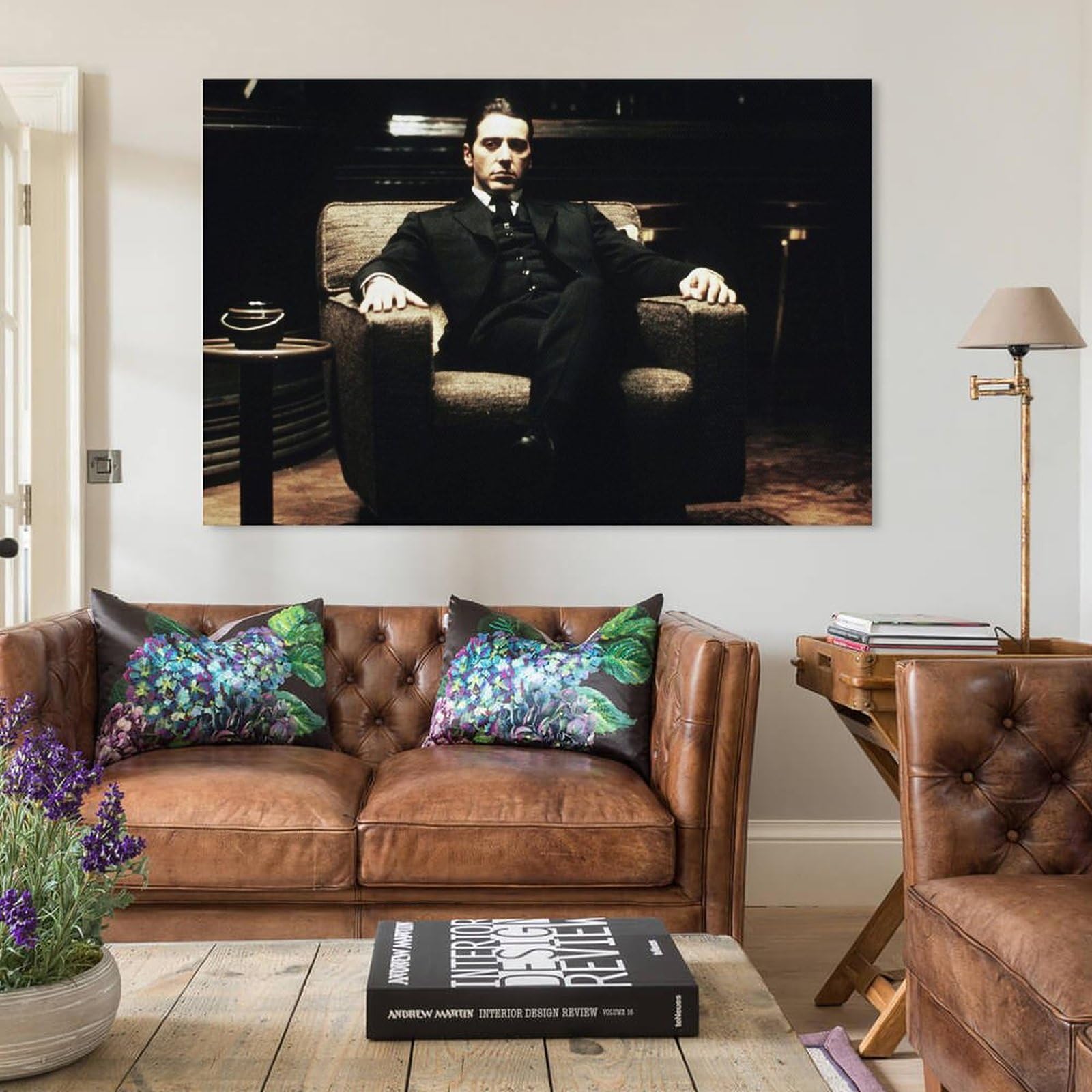 Amazon.co.jp: アル・パチーノ、ゴッドファーザーのポスター バス