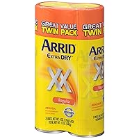 Vista 14 de Arrid XX Desodorante antitranspirante extra seco, regular, paquete doble (dos latas de 6 onzas). El embalaje puede variar