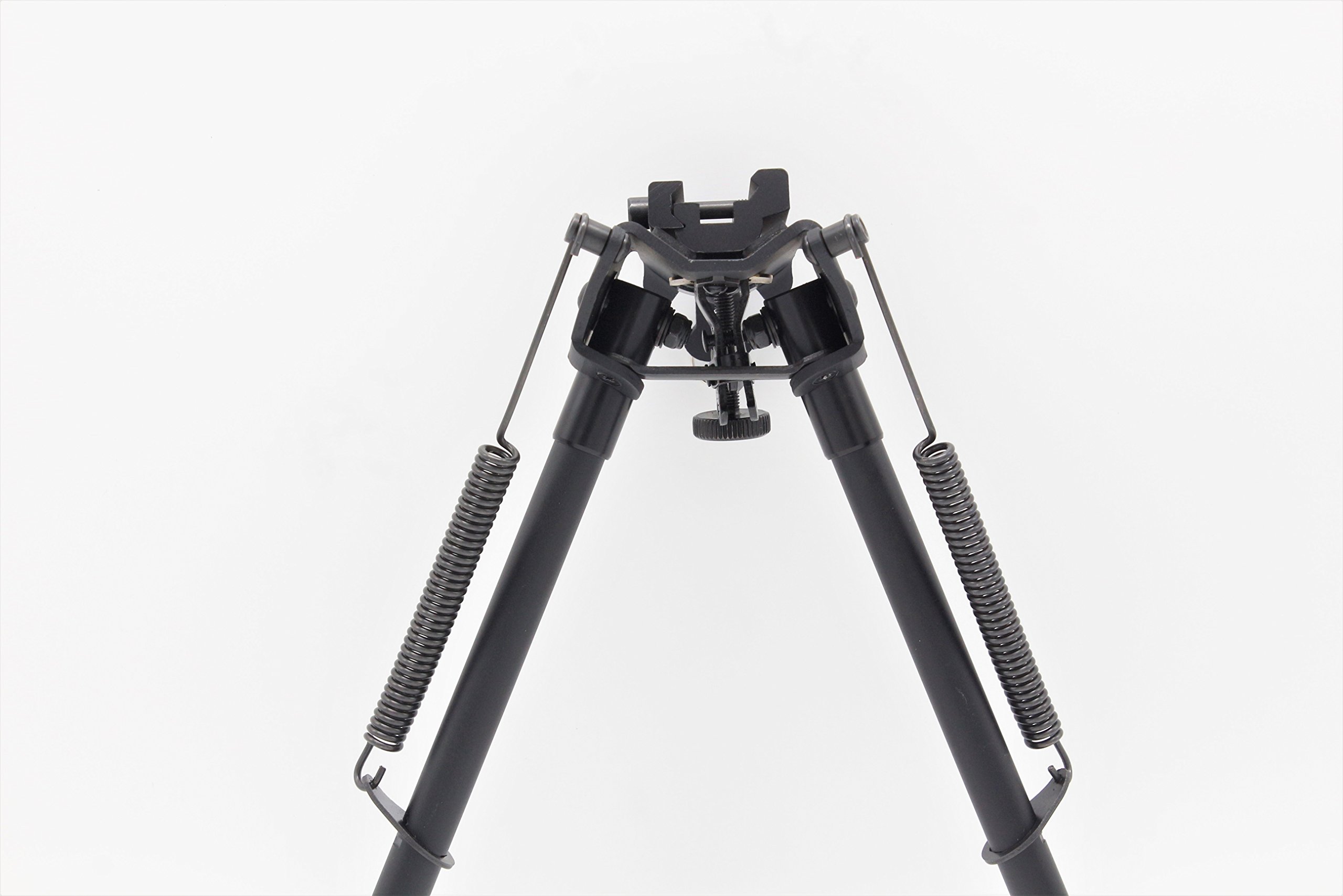 ACTIVE-8 - Bipod per cani da 6 pollici a 9 pollici / 9 pollici a 13 pollici, regolabile in nero, bipod tattico super resistente, con adattatore per rail Mount