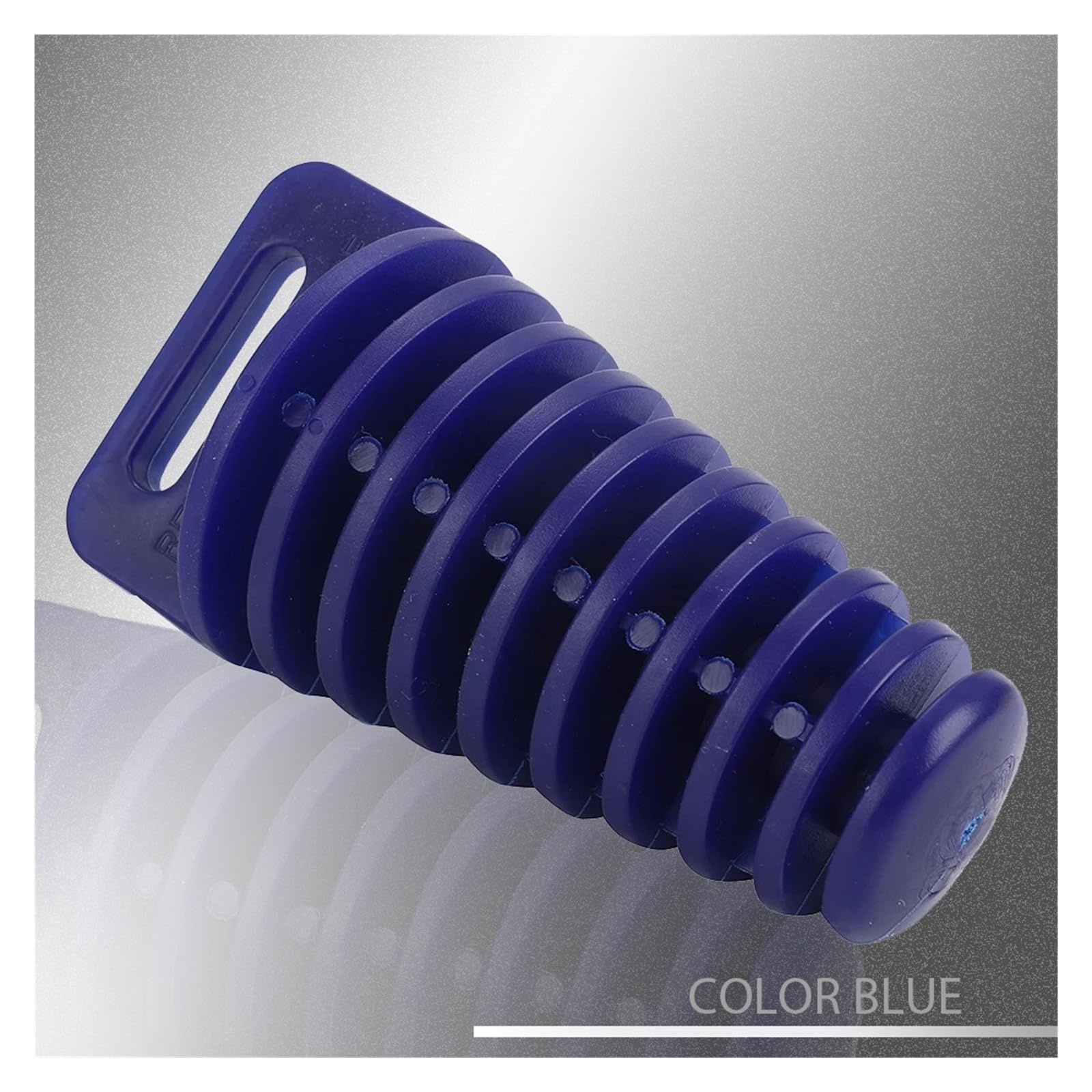 Uniwersalna gumowa osłona na motocykl (C Blue)