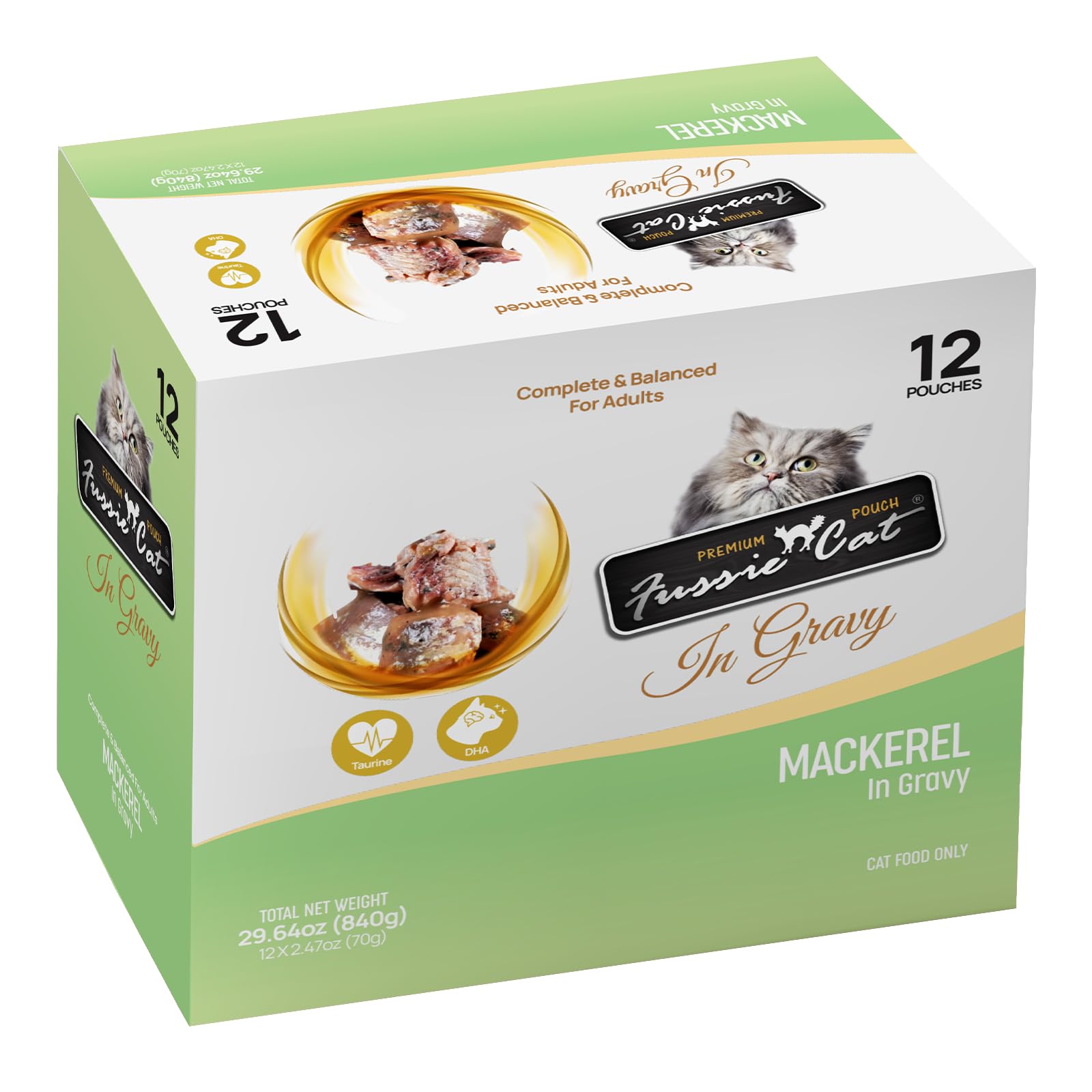 Fussie CatPremium Mackerel in Gravy