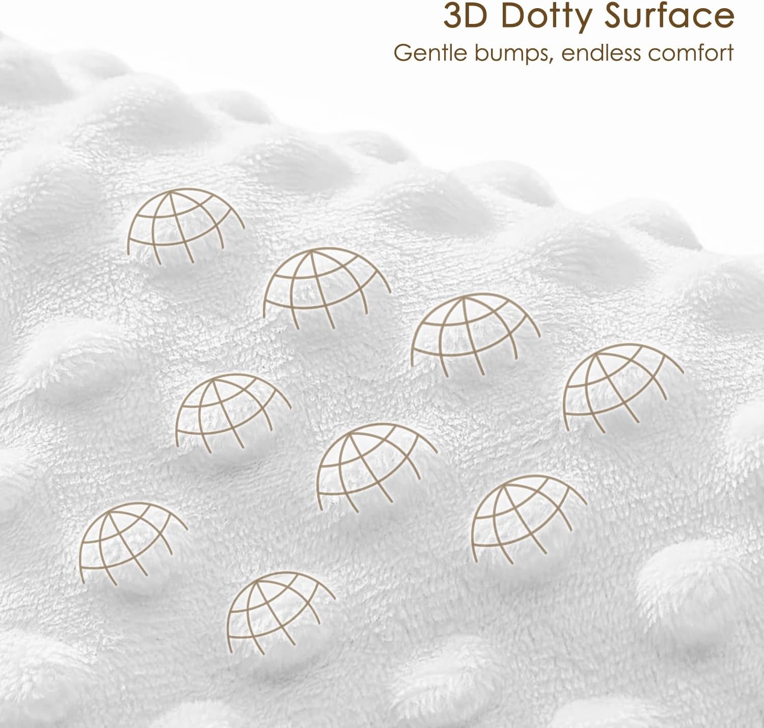 Baby Blankets for Boys Girls, Soft Nursery Minky Blankets with Muslin and Dotted Fleece Back 30x40 inches, Receiving Bed Quilt for Newborn, Infants, Toddlers (Leaf) - Image 5