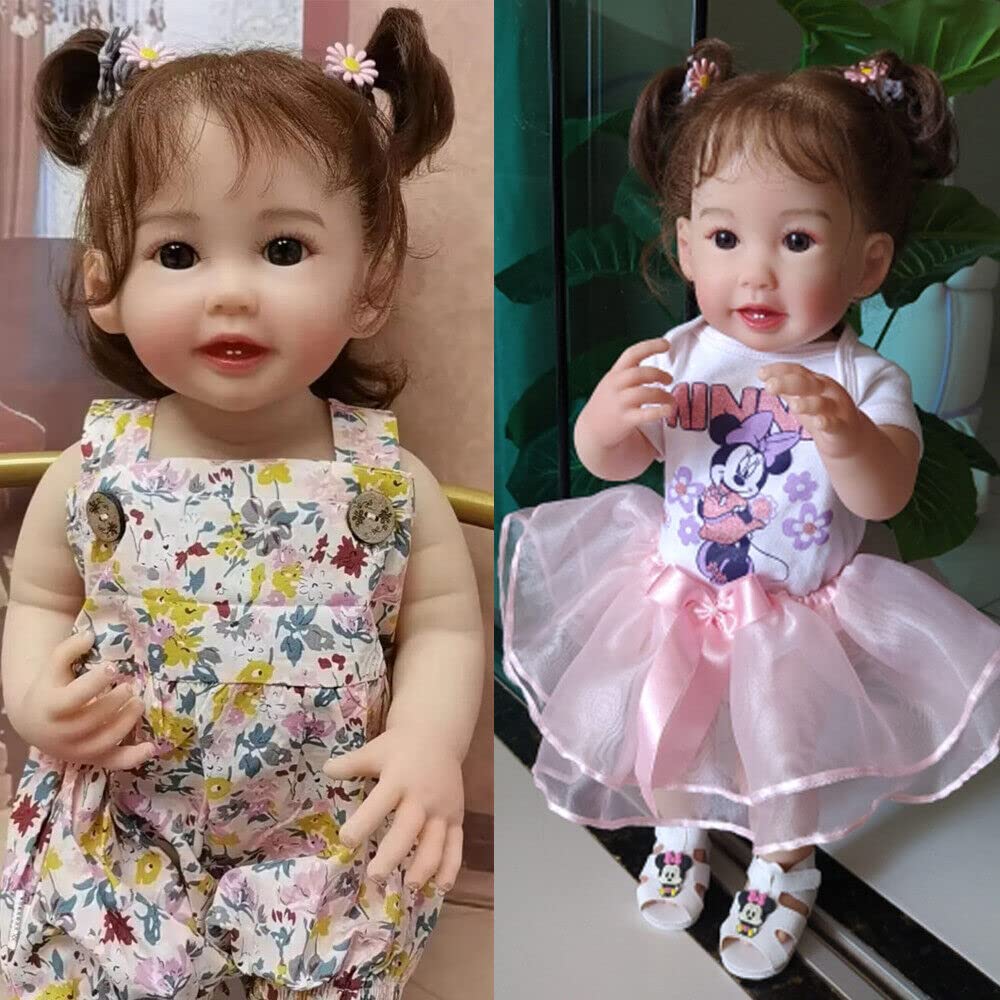 Amazon.co.jp: Meeler リボーンドール 55cmリアルな 赤ちゃん人形