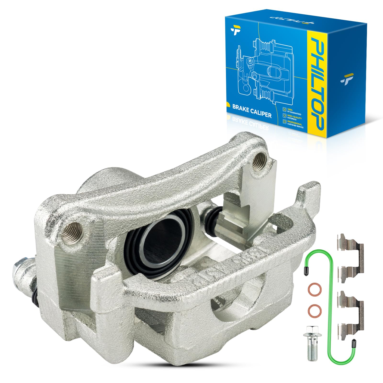 PHILTOP Rear Left Brake Caliper for INFINITI G35, Nissan 350Z
