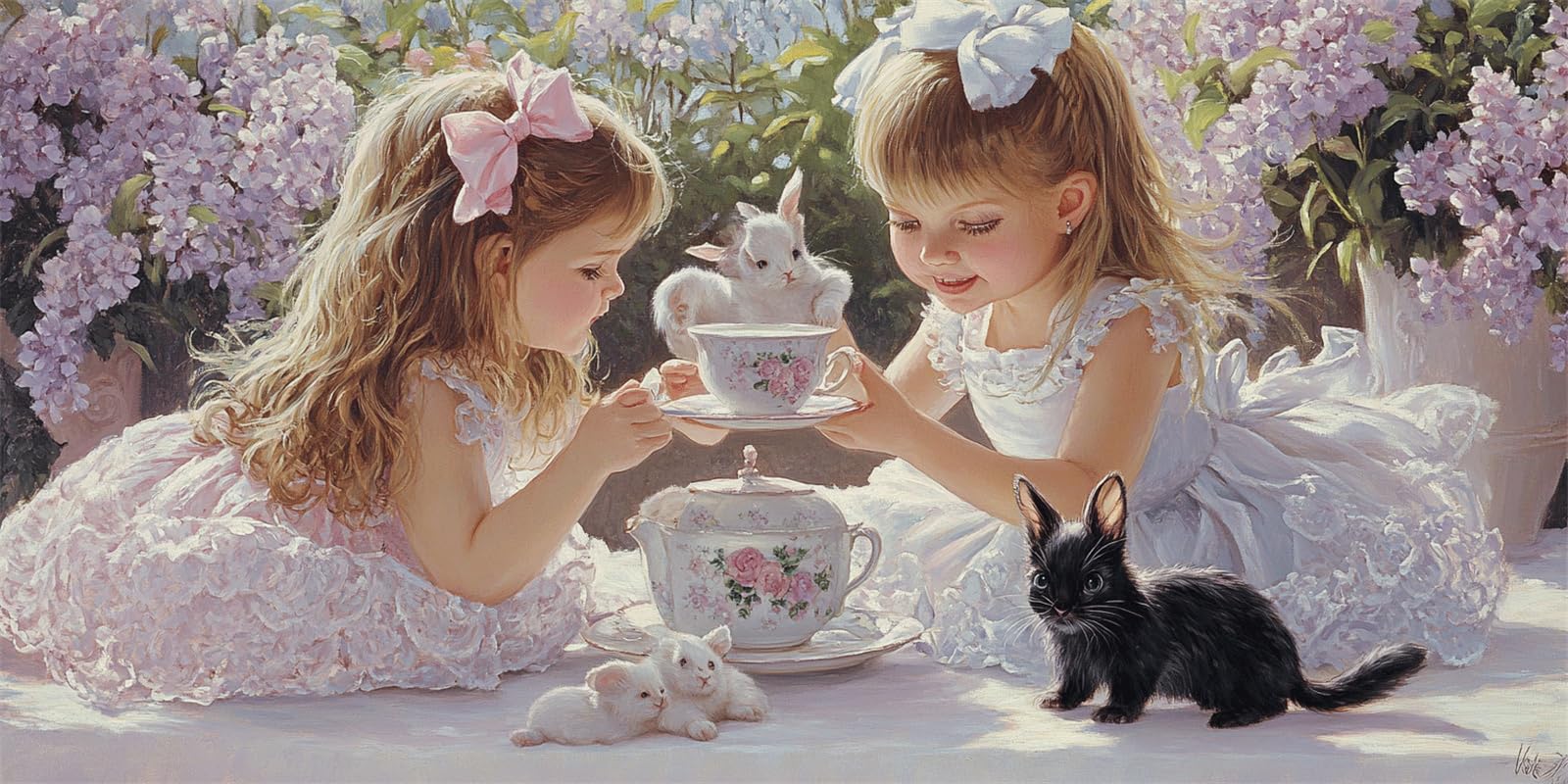 Dipingere con i Numeri per Adulti ragazza Paint by Numbers Kit gatto Fai da te Hobby Creativi Adulti, Colorare Con i Numeri Pennelli e Colori Acrilici, Decorazione della Parete di Casa Regalo 90x180cm