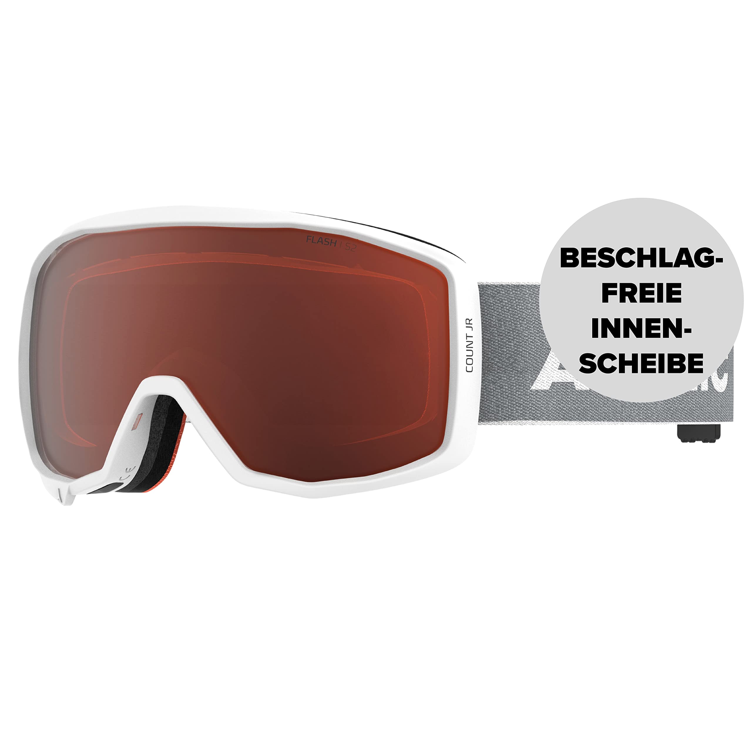 ATOMIC COUNT JR ORANGE Skibrille für Kinder