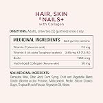NATURE'S BOUNTY Hair, Skin & Nails Plus Collagen, Maintains Health Of Hair, Skin & Nails, 412.5 g
