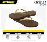 CRESSI Women's Marbella Flip FlopsJaponki damskie plażowe i pływackie