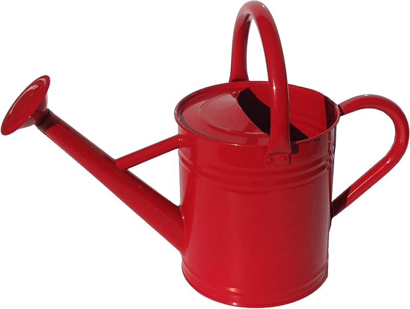 Gardener's Select AW3003P6PR Watering Can, Red, 3.5 L