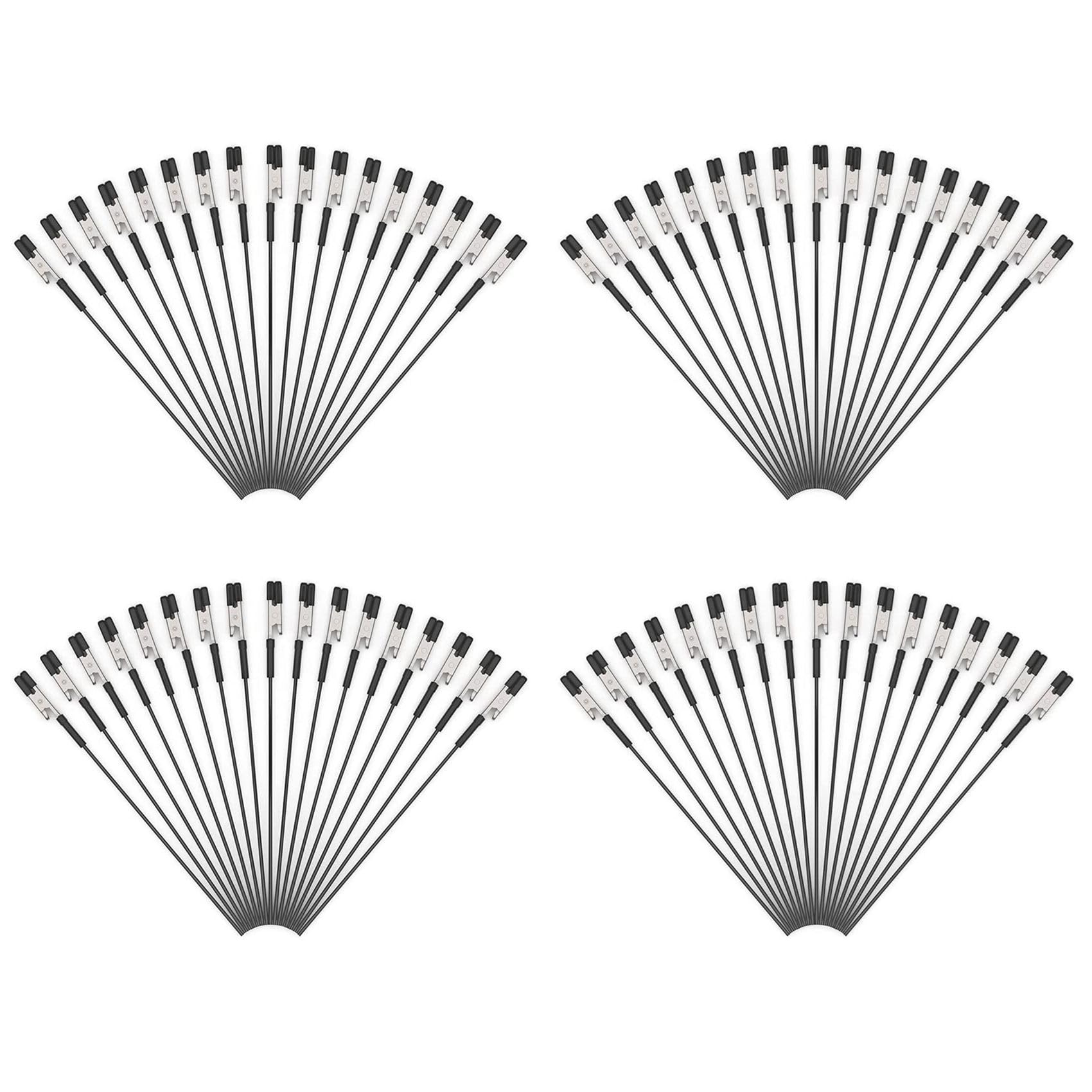 Jnchdghwa Black 160Pcs Alligator Clip Sticks For Model Painting For Airbrush Spraying Hobby Modeling Parts
