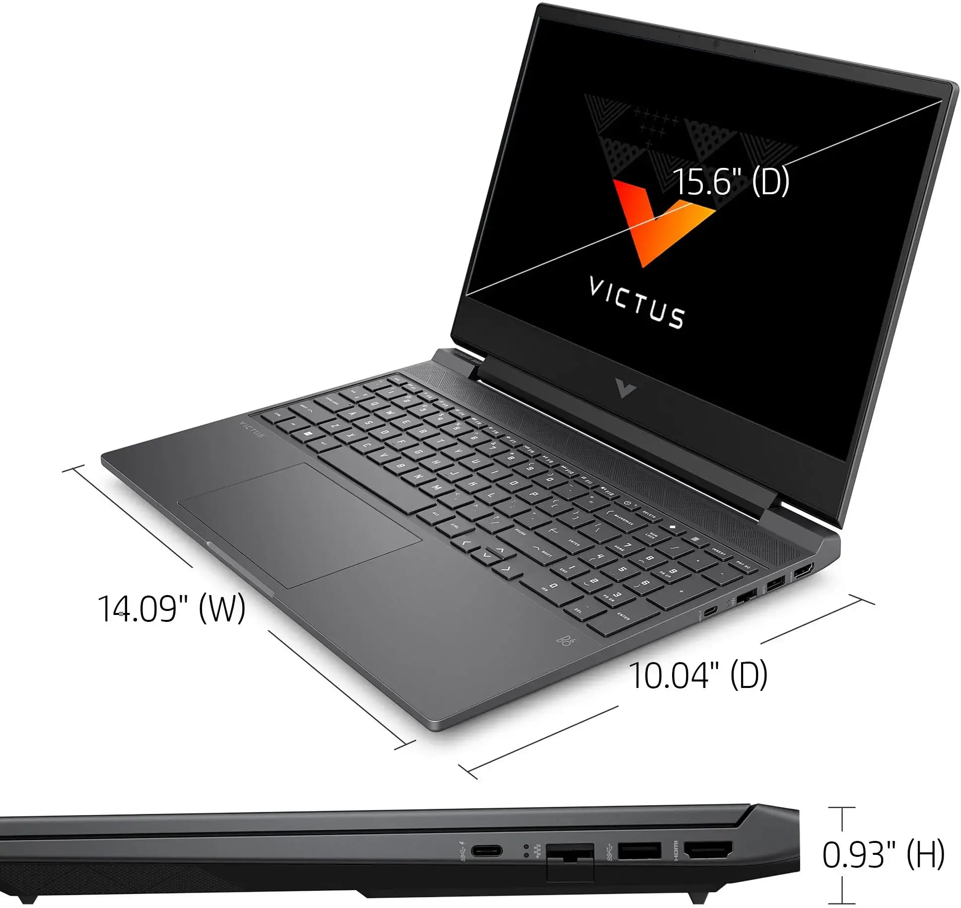 Amazon.co.jp: HP Victus ノートパソコン 15.6インチ FHD IPS LED 