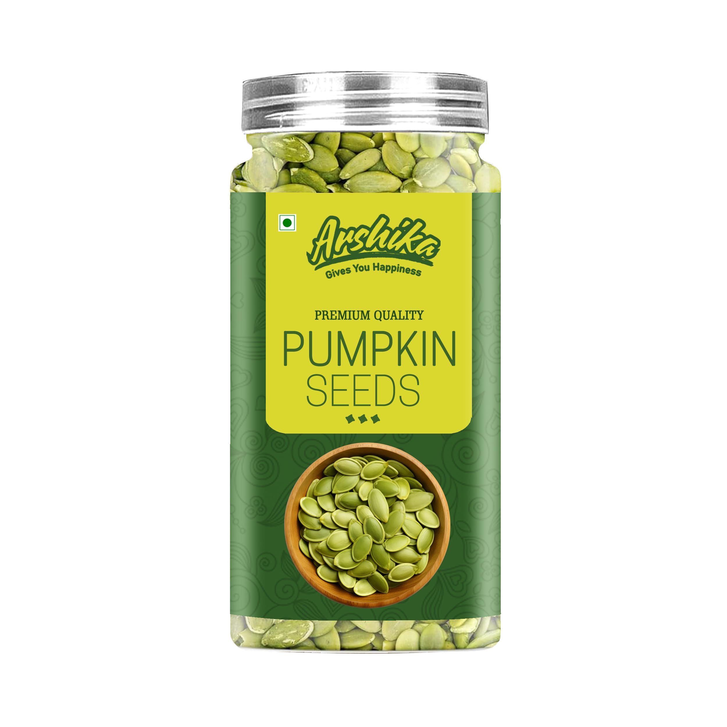 Arshika Raw Pumpkin Seeds | Gluten-Free, Heart-Healthy | Perfect for Snacking & Baking | Energy-Boosting Snack (1kg, Pumpkin Seeds)-image-5