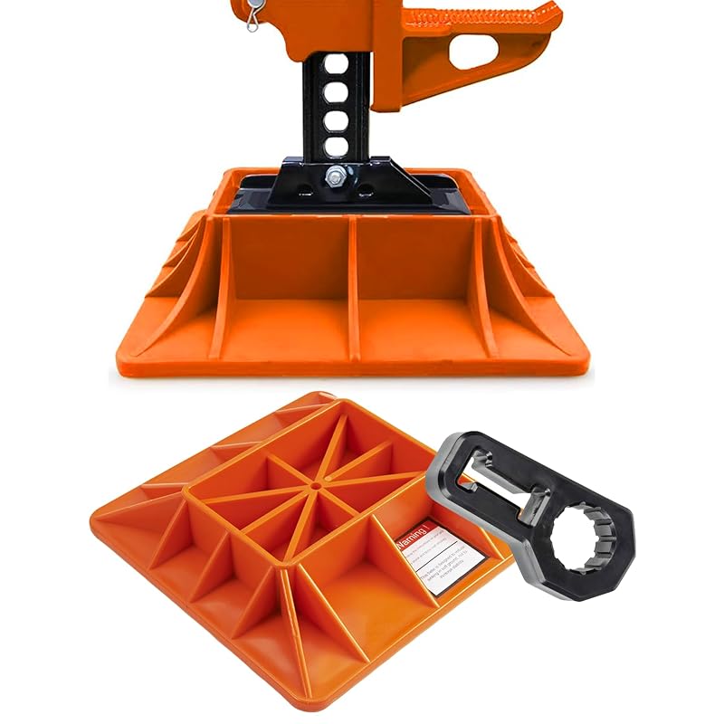 Kit Base e Suporte para Barra de Macaco Hi-Lift Offroading Gear HLFT-0000BND