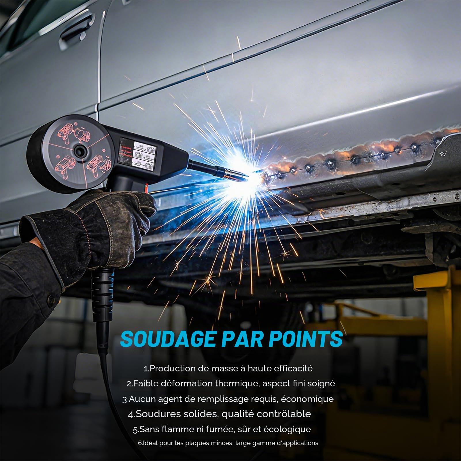 Reboot Poste à souder 7 en 1, MIG, TIG, MMA, Plasma, Aluminium, Complet