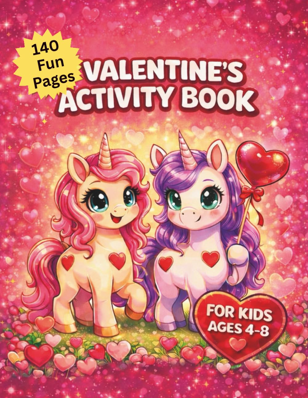 Valentine's Day Activity Book for Kids