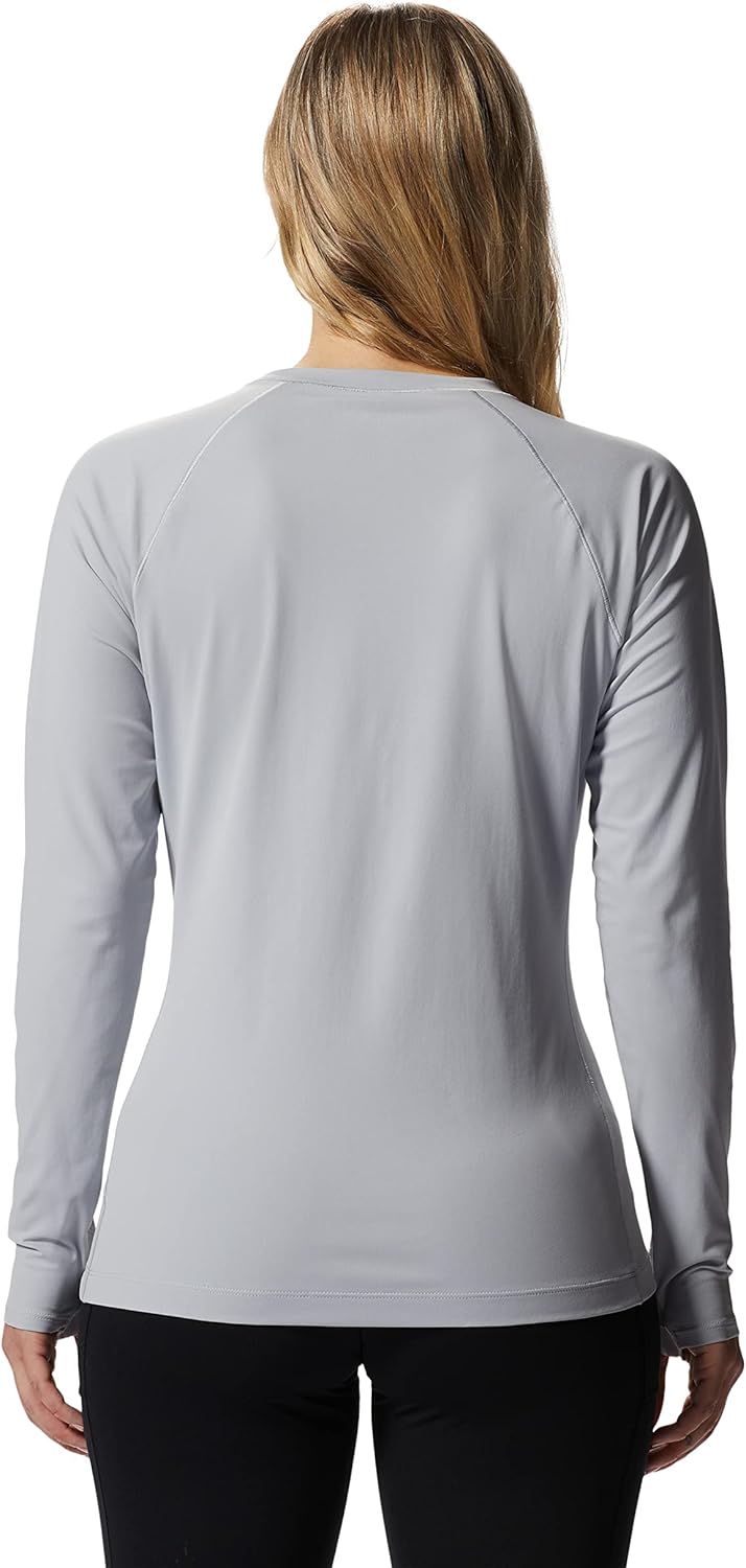 Mountain Hardwear Women's Mountain Stretch Long Sleeve Crew for Hiking, Climbing, Skiing, and Everyday Wear - Image 2