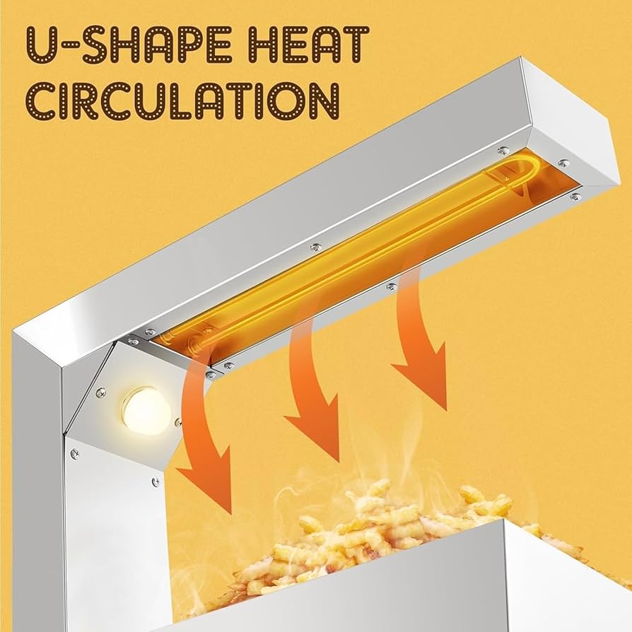 【1回使用】ソフラカ　フランスパン　保温器 Amazon | 食品加熱ランプ、フレンチフライウォーマー、取り外し