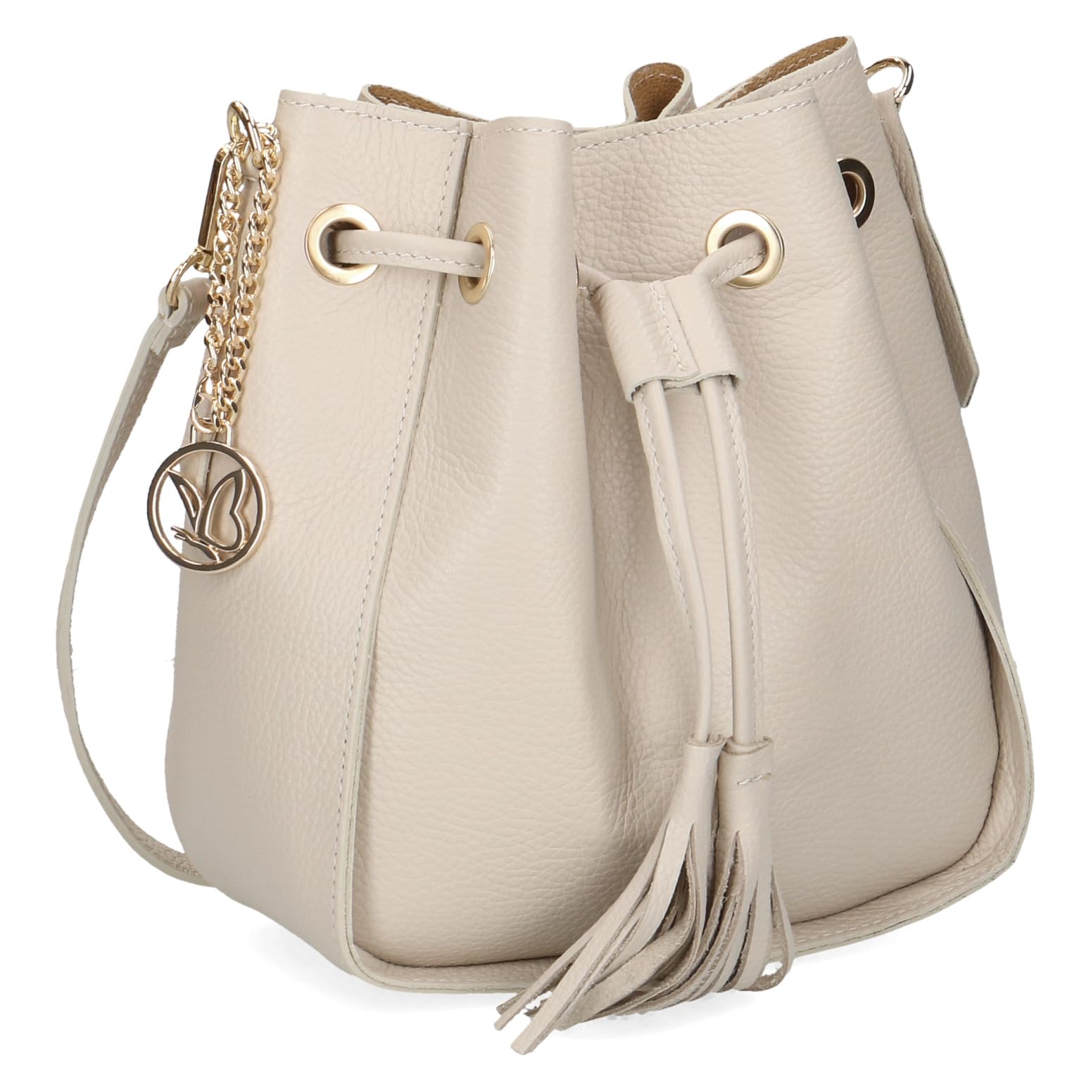 CAPRICE Women's 9-61010-44 Handbag, Beige Nappa, Beige nappa, Normal