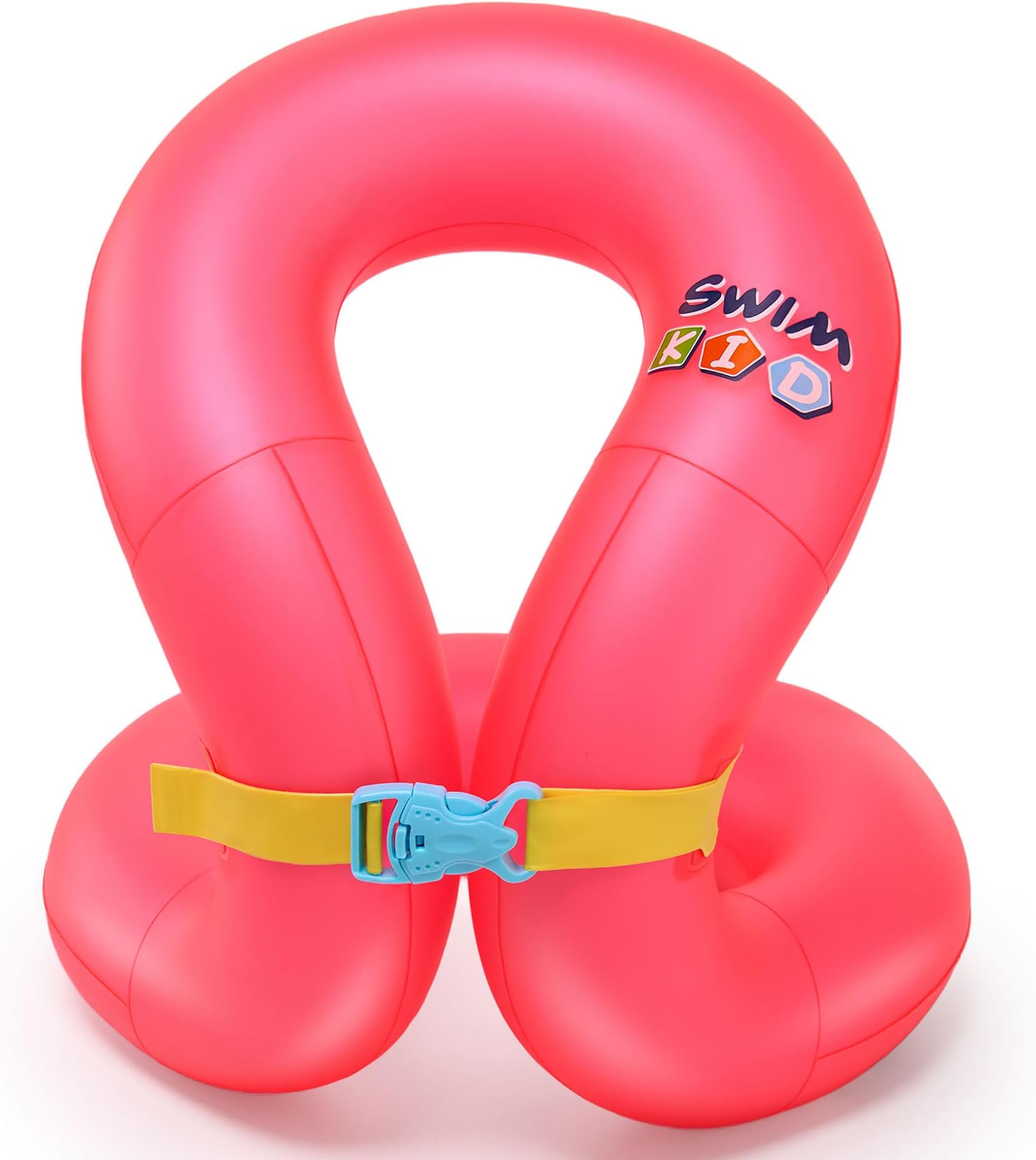Kids Swim Vest for 3-6yrs/7-14yrs,Inflatable Portable Arm Floaties with Dual Air Bag๏ผAdjustable Safety Buckle for Pool ๏ผ Beach,Safety Learning to Swim Aid for Children 33-50 lbs/50-88 lbs