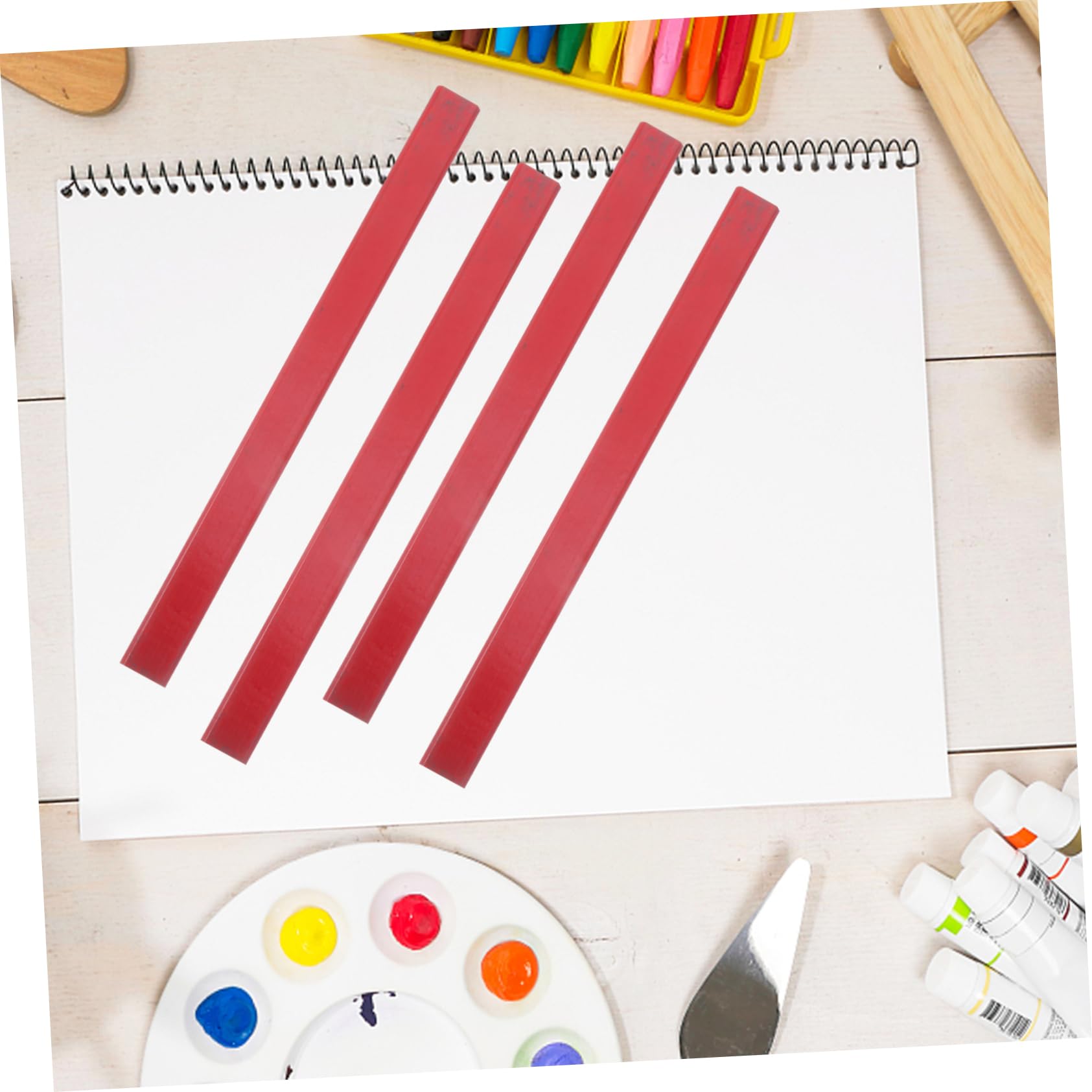 HOMSFOU 4 Ensembles Lot De Crayons De Menuisier Octogonaux Crayons Épaissis Pour Projets De Construction Marquage Dessin Conception Ergonomique 20 Pièces * 4