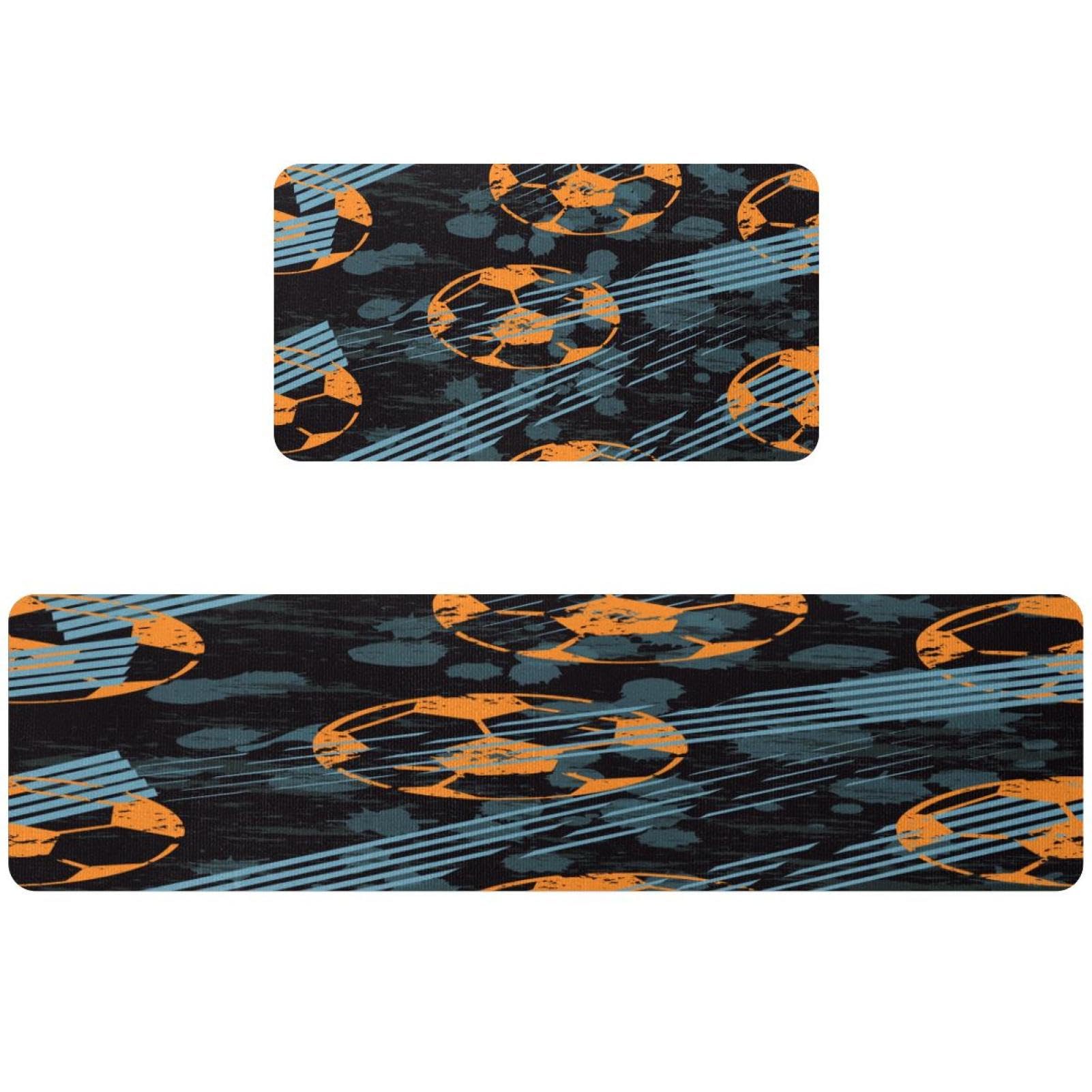 Alfombrillas de cocina antideslizantes, juego de 2 alfombras lavables para pasillo y lavado