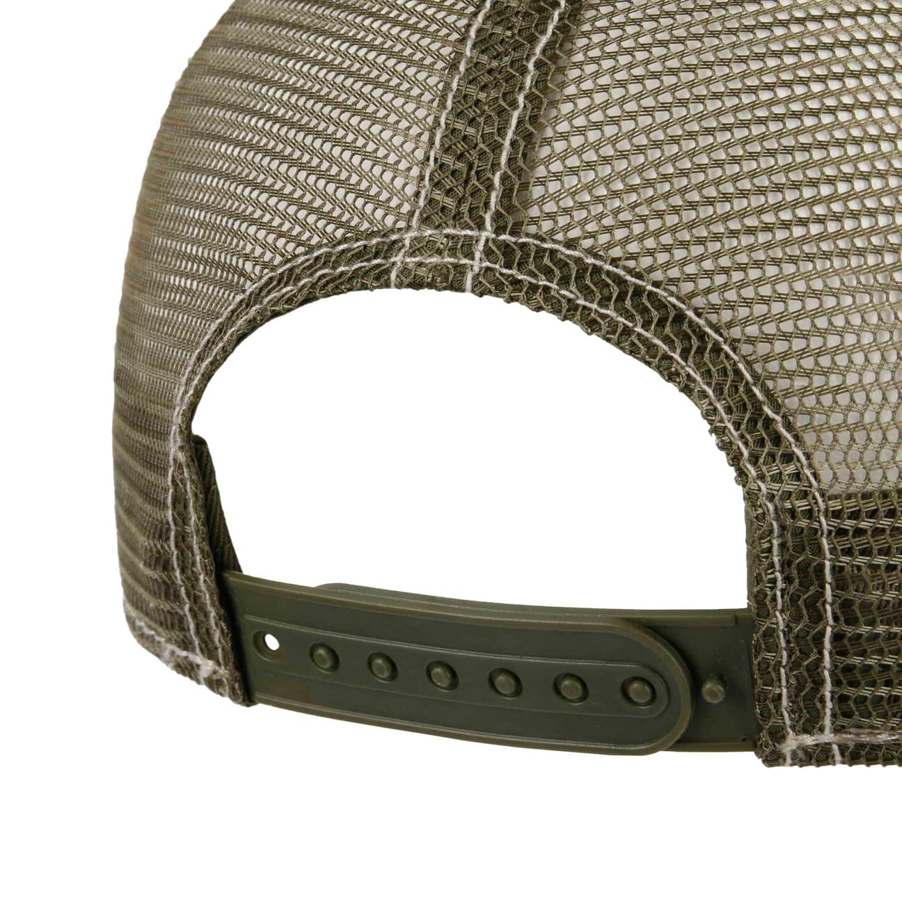 Stetson Mesh Stamp Gorra Trucker de Beisbol Seis Paneles Malla Visera Curva Hombre Todo el ano