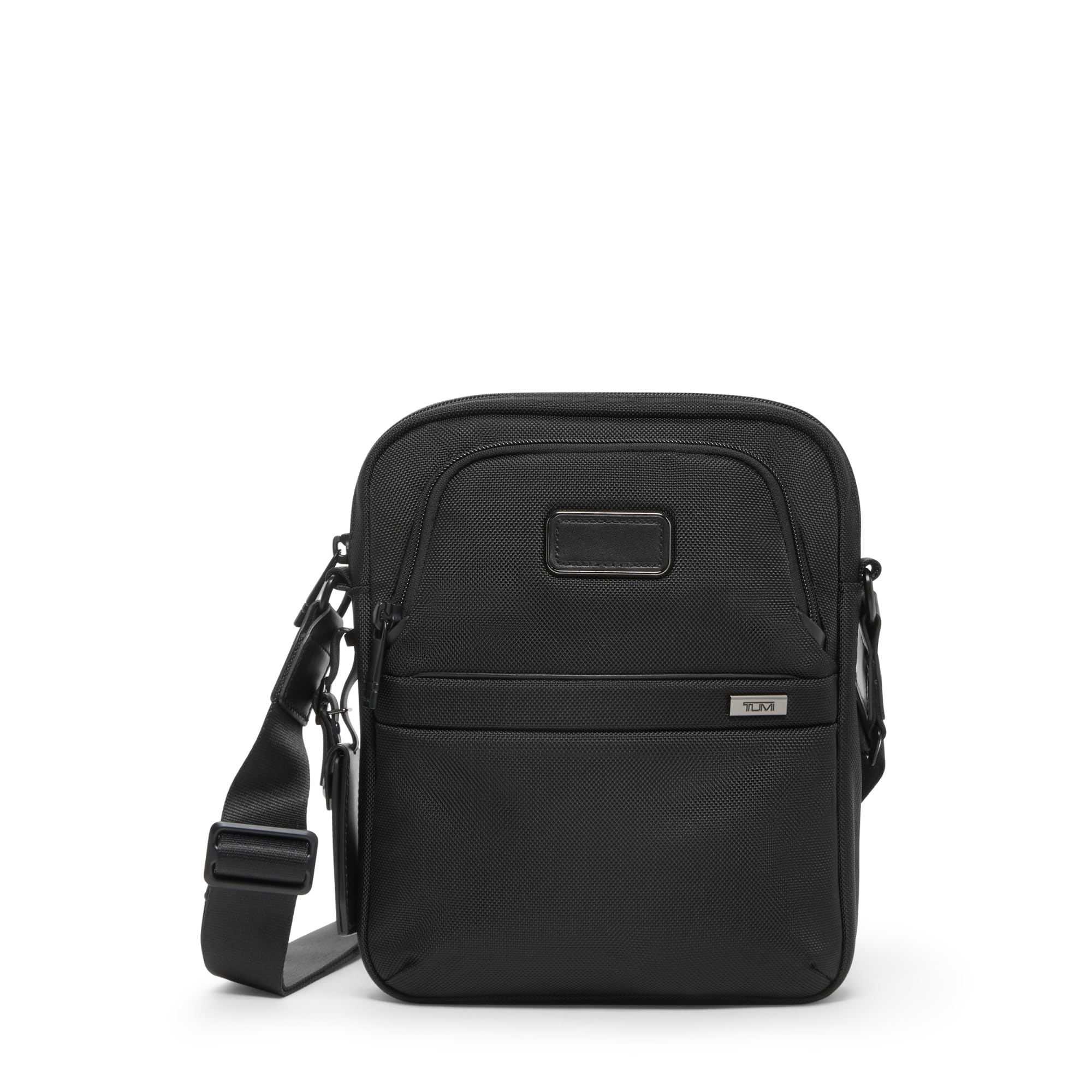 TUMI Alpha Medium Crossbody, For Business and Travel, Black