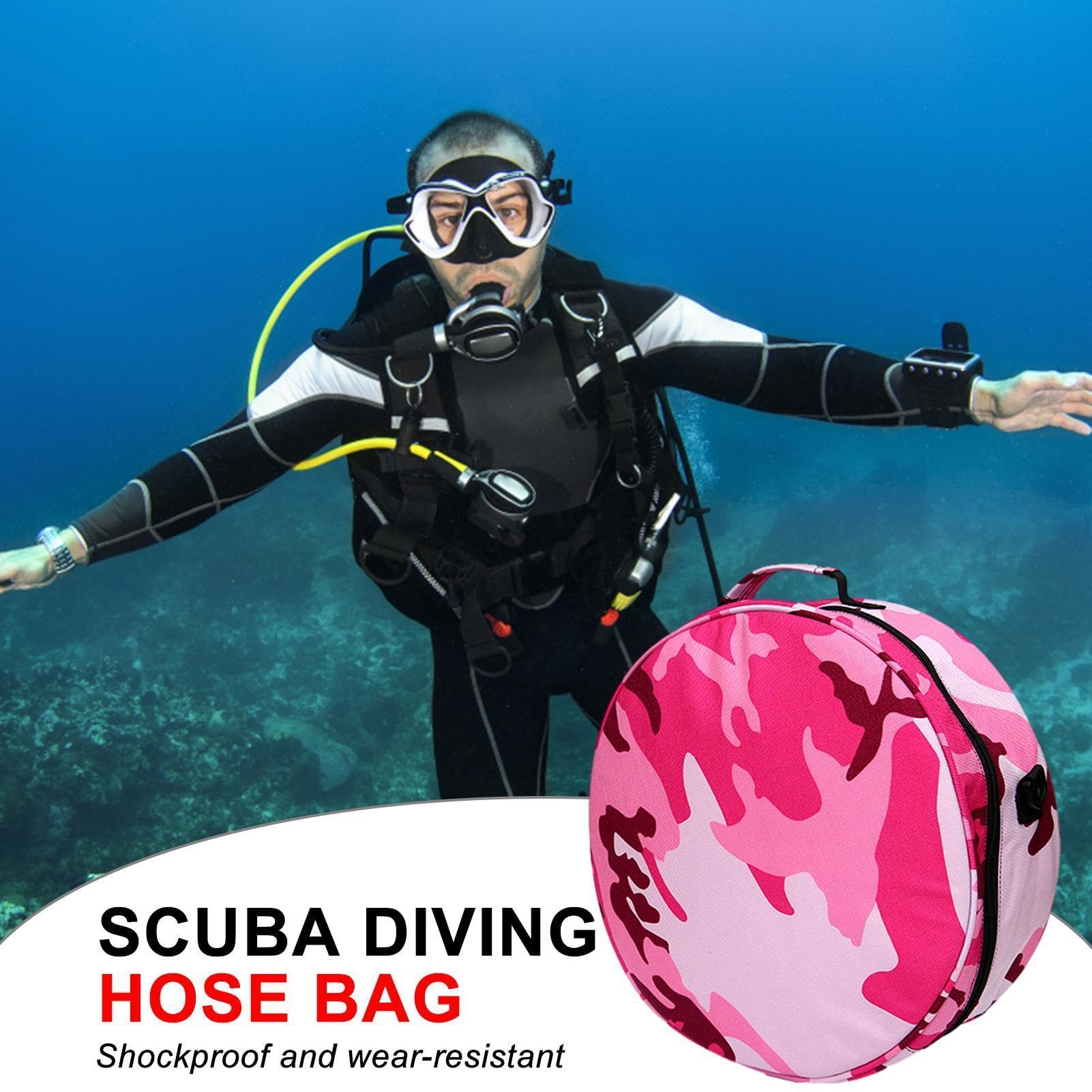 Borsa per immersione in snorkeling, borsa per regolatore subacqueo Custodia