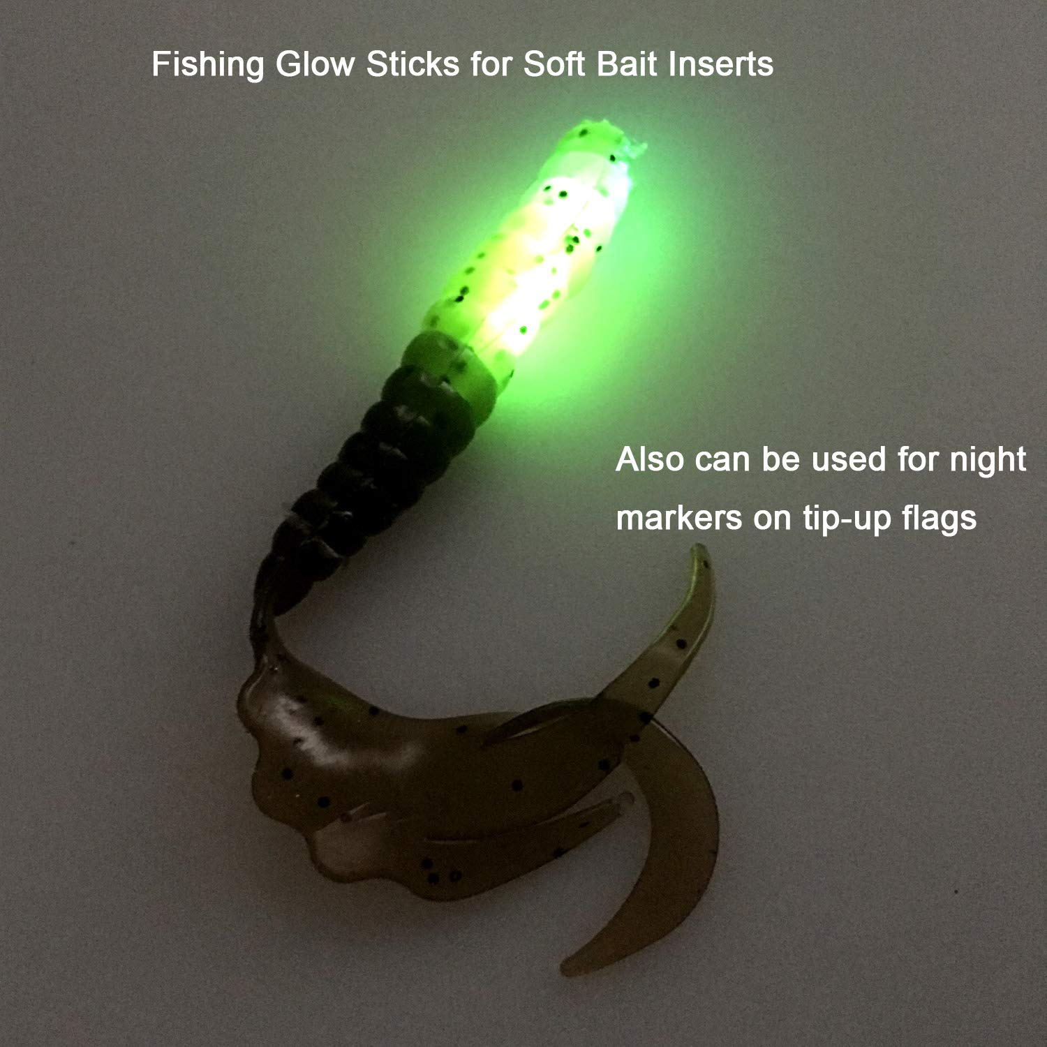 Amazon.com : QualyQualy Glow Sticks for Fishing Lures Soft Baits Worms Jig Tails Light, Light Sticks for Soft Plastic Lures, Fishing Lures Glow Stick 100 Pcs 20 Pcs : Sports & Outdoors Amazon.com : QualyQualy Glow Sticks for Fishing Lures Soft Baits Worms Jig Tails Light, Light Sticks for Soft Plastic Lures, Fishing Lures Glow Stick 100 Pcs 20 Pcs : Sports & Outdoors