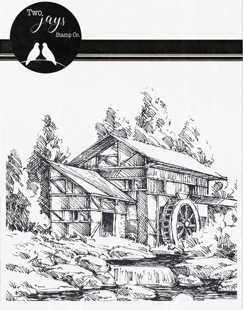 Crafts Too Two Jays, Tobin House Design, Scrapbooking Stamp Set