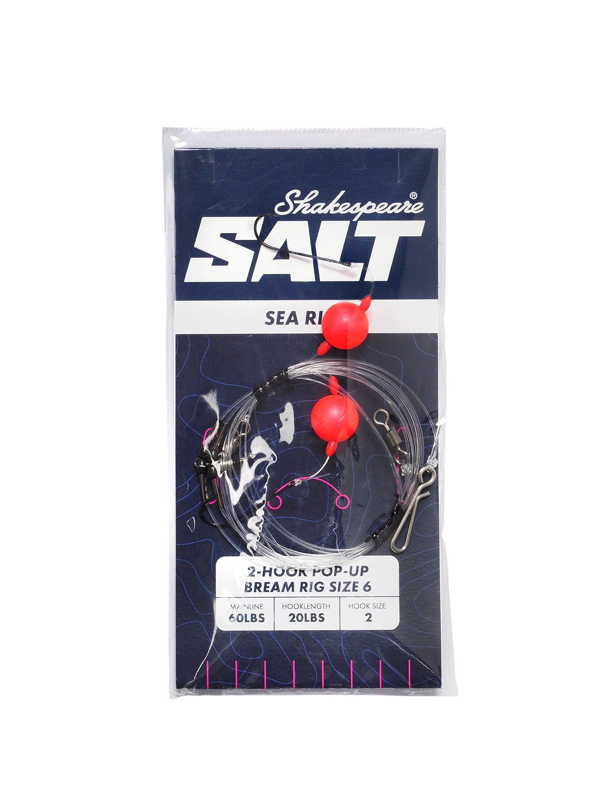 Shakespeare Salt Rig Fishing Rig (Bream - Hook Size-2)