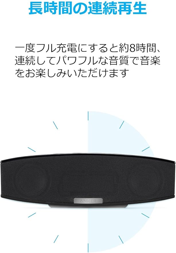 Amazon Co Jp Anker プレミアムステレオスピーカー Bluetooth 4 0 20w出力オーディオ 10wデュアルドライバー デュアルサブウーハー ワイヤレススピーカ搭載 Iphone Ipad Sony Nexus Android各種対応 ブラック 家電 カメラ