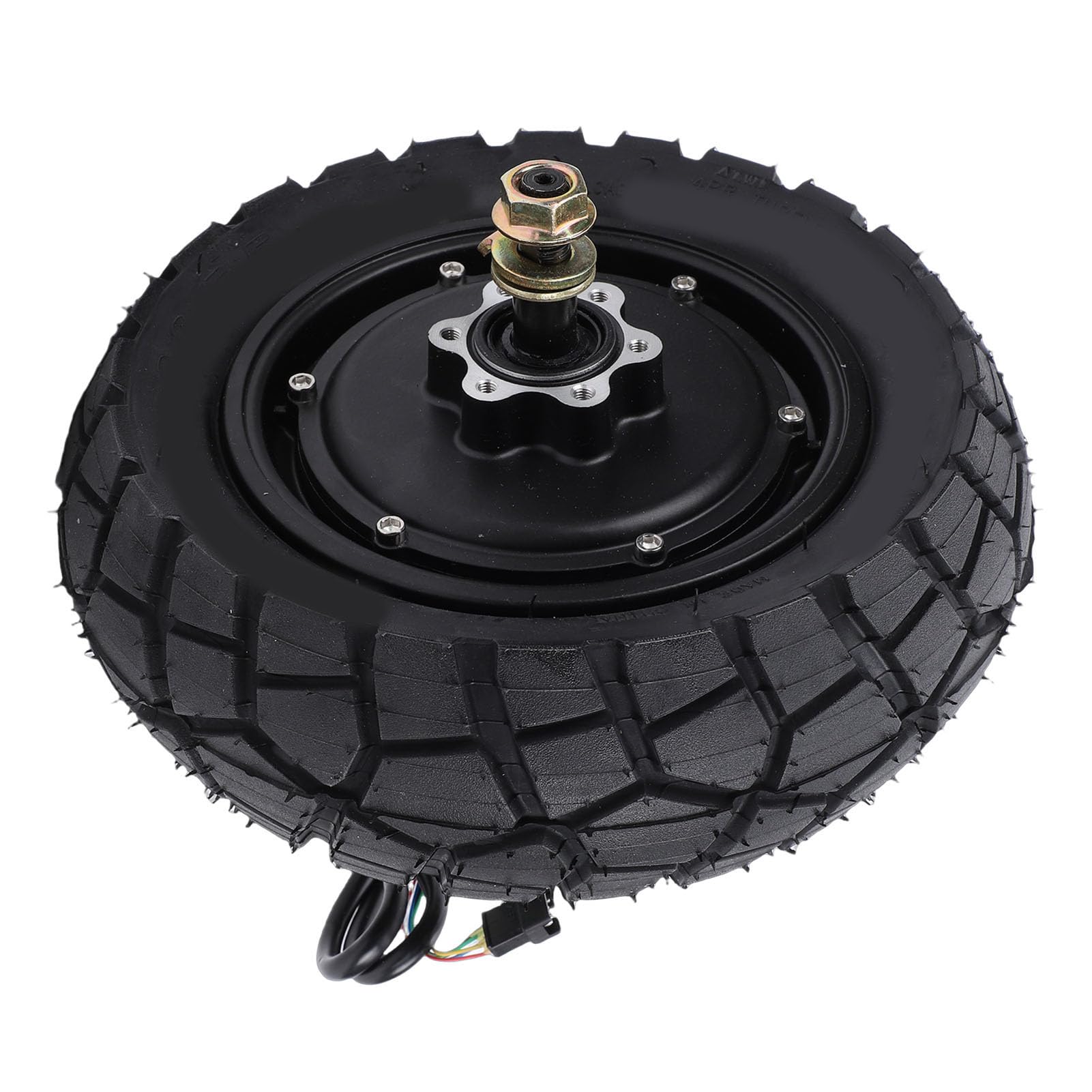 Generic Moteur de Roue Arrière de Scooter électrique 600W, Moteur de Moyeu Haute Performance adapté pour Kukirin Pro pour les Aventures en Plein Air
