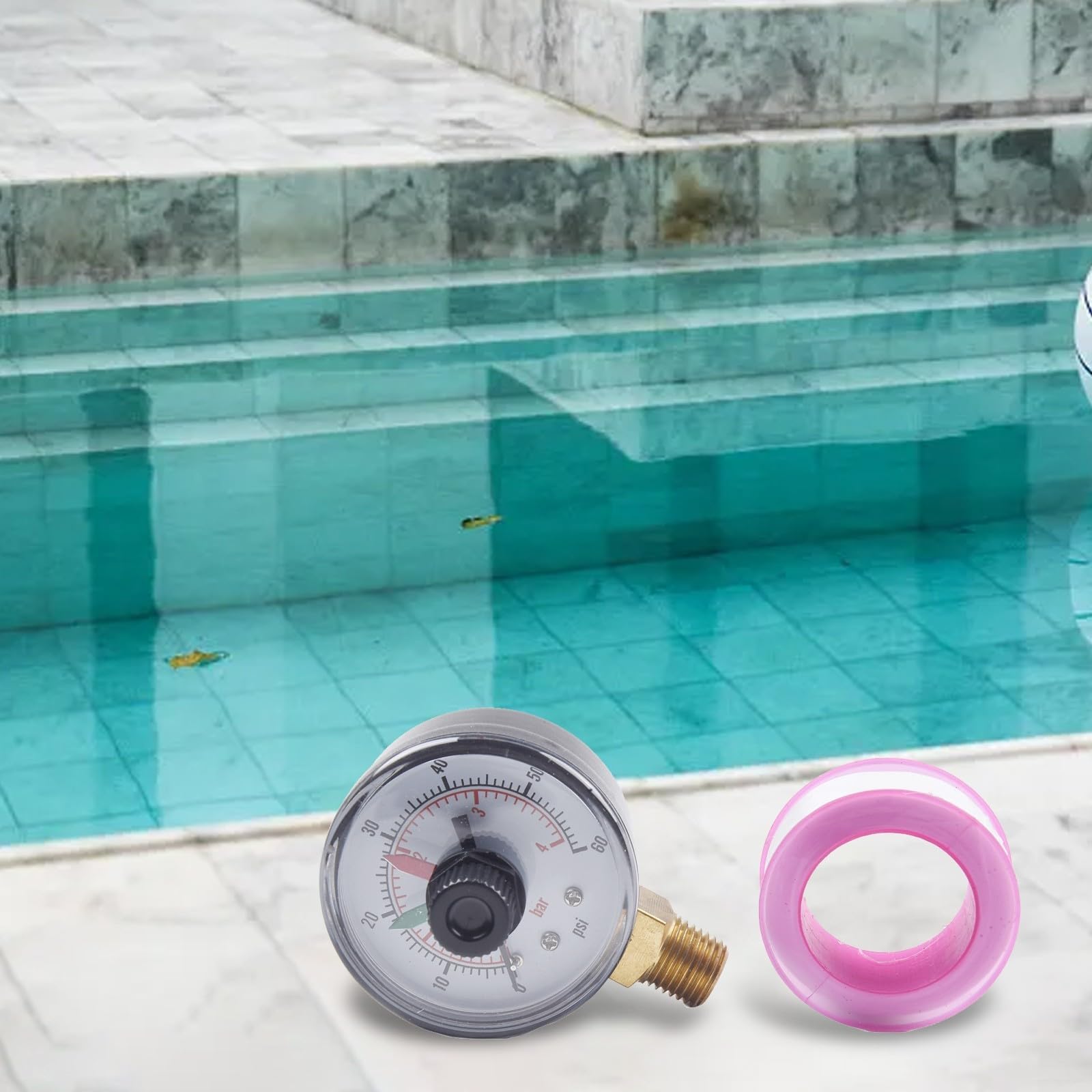 Manómetro 190058 de repuesto para filtro de piscina Hayward ECX271261
