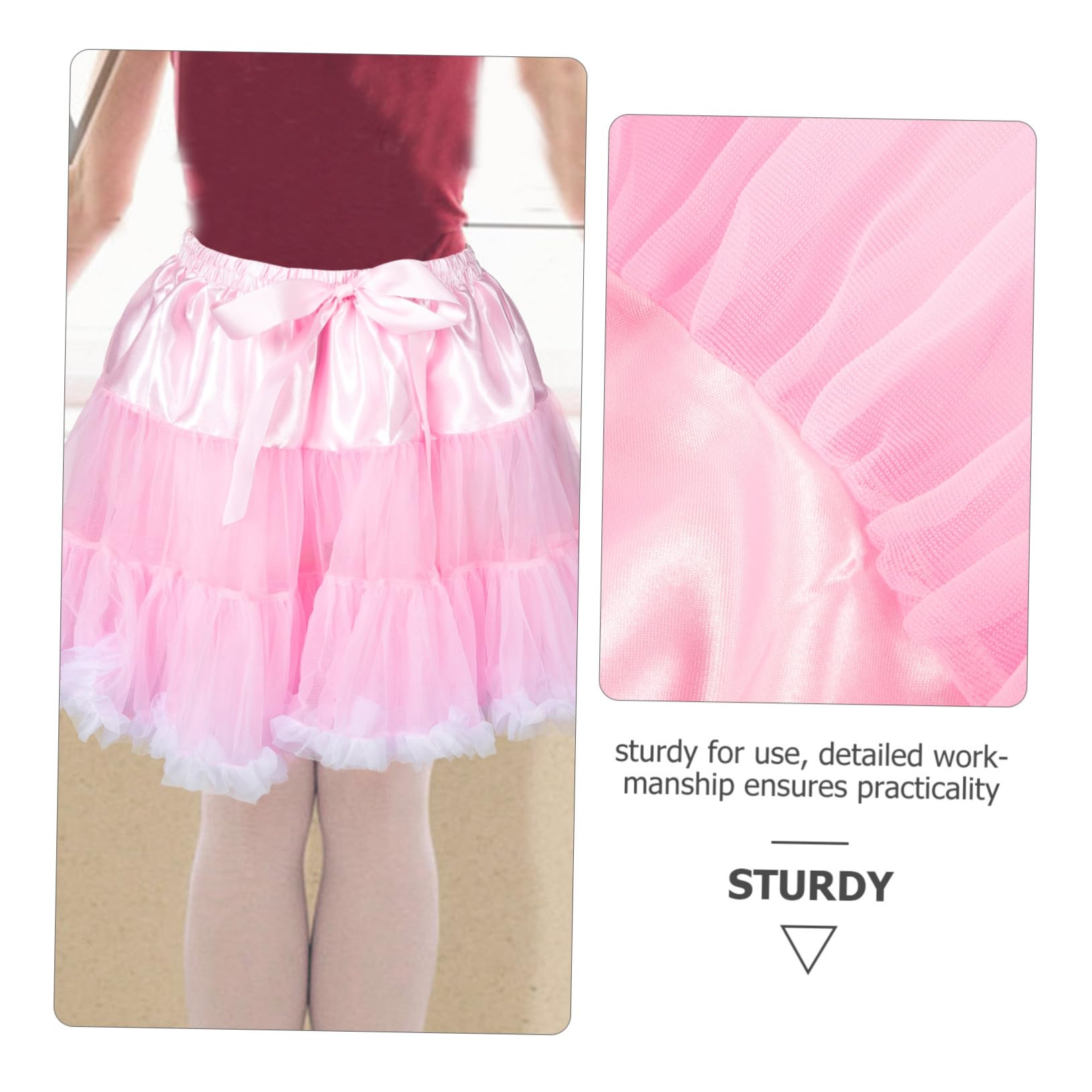Gonna Tutu Per Bambina Skirt Tulle Leggero Per Feste e Costumi Abito Per Cosplay e Performance Costume Da Principessa Per Occasioni Speciali Materiale Confortevole e Resistente