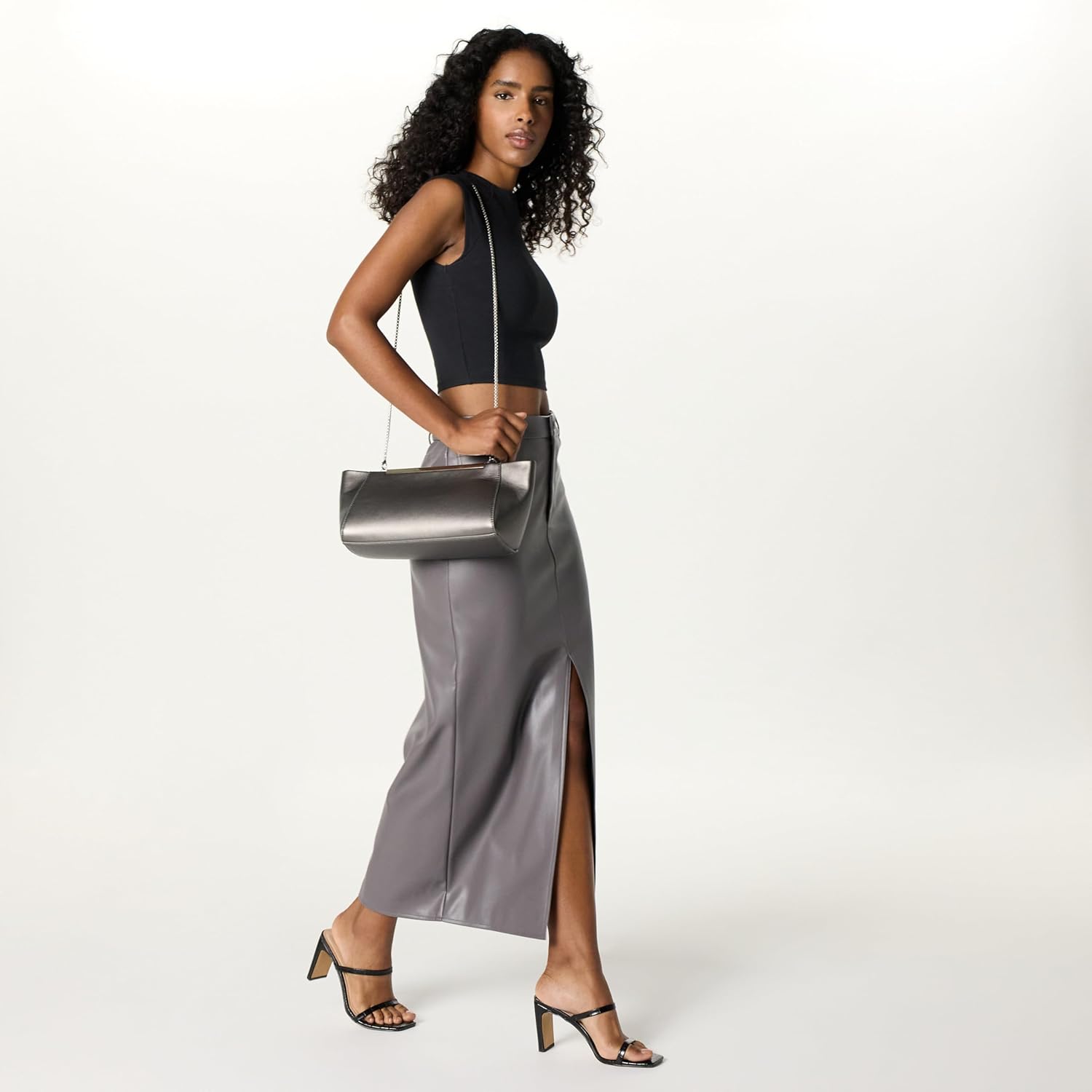 The Drop womens Harlei Framed Clutch - Image 2