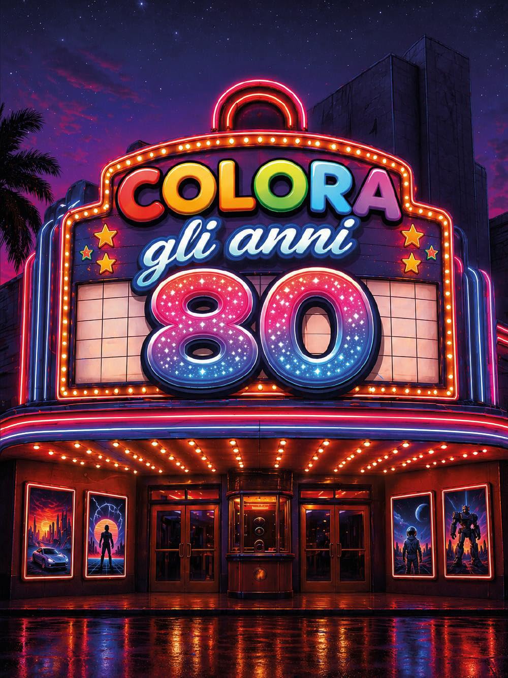 Colora gli anni 80