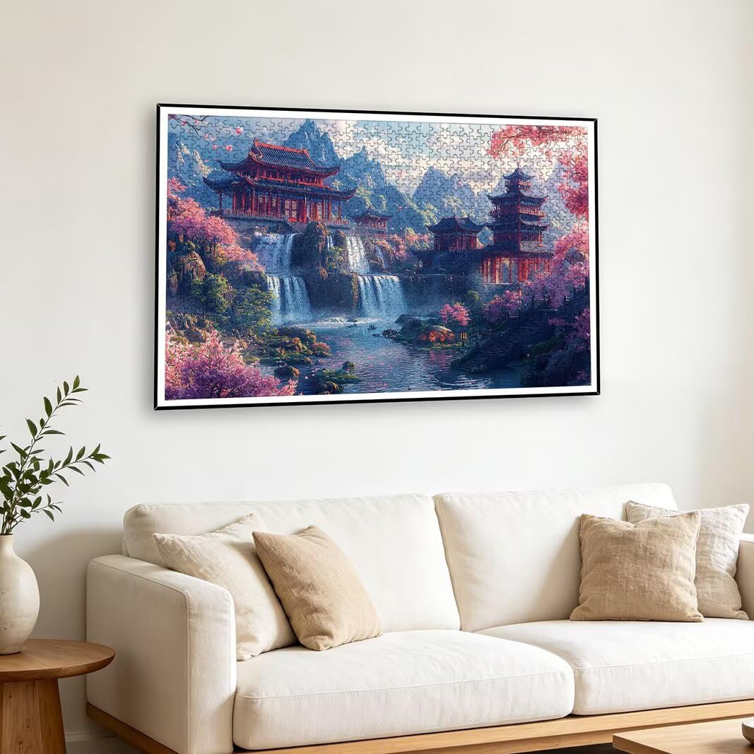 Puzzle 2000 Pièces Adultes, Puzzle 2000 Pieces Paysage, Cadeau Femme -2154