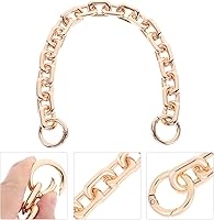 Vista 6 de Cadena de bolso de oro claro correa gruesa bolso corto bolso correa asa con langosta DIY bolso cadena correa