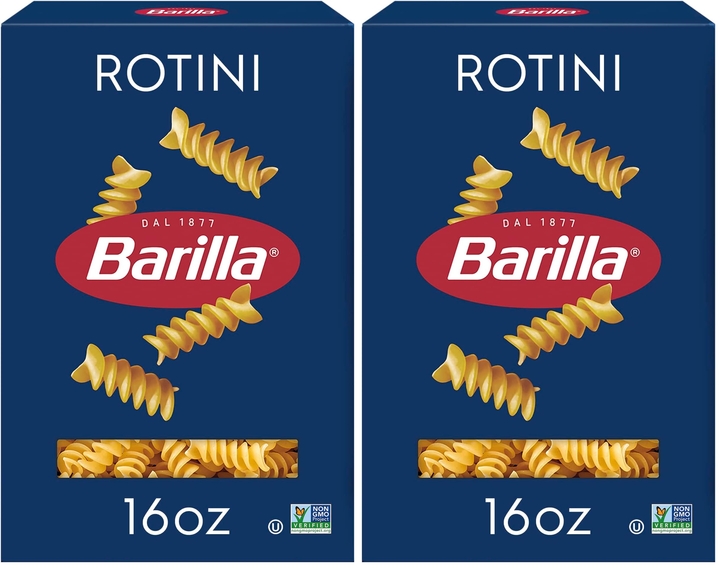 Barilla Rotini / 16 Ounce (Pack of 2) / 1 Rotini