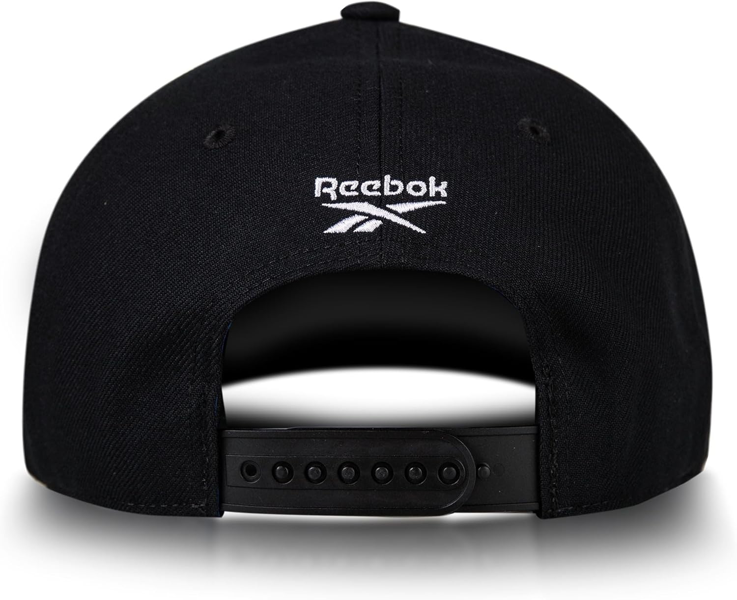Reebok Vector Baseball Hat | Quick-Drying | Adjustable | Snapback | Everyday | Sun Protection - Black - Image 4