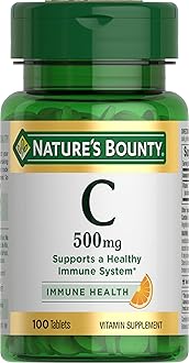 Vitamin C Supplement, 500 mg, 100 Tablets
